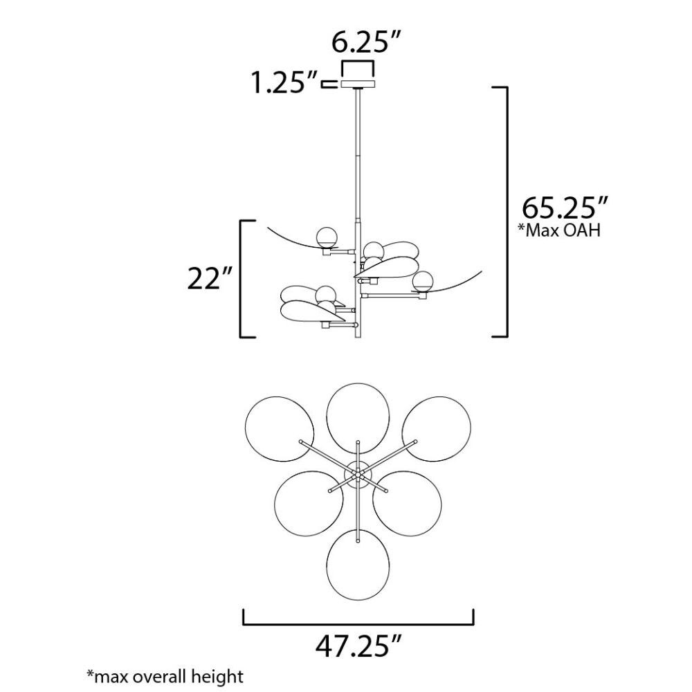 ET2 A-ET2-E24075-BKNAB Pendant-Lights - View #2