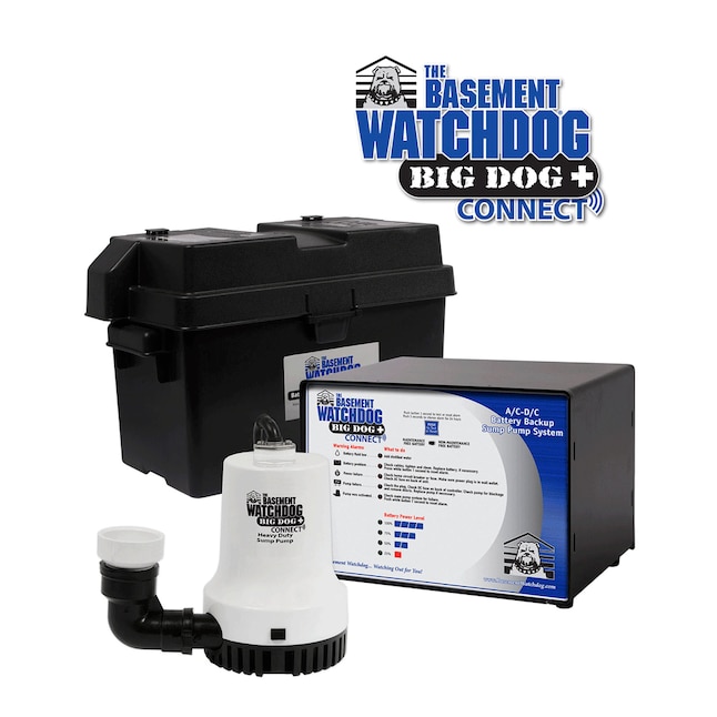 Plastic Battery Powered Sump Pump, How Long To Charge Basement Watchdog Battery