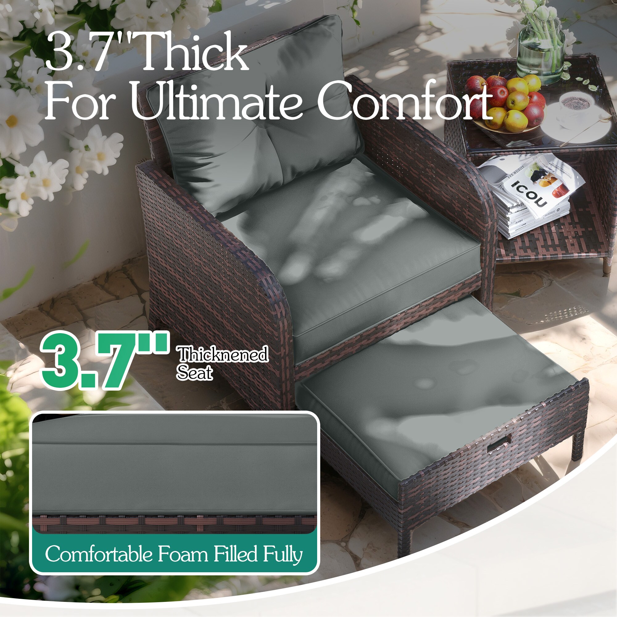 Patio Watcher LSRB009025 Patio-Conversation-Sets - View #5