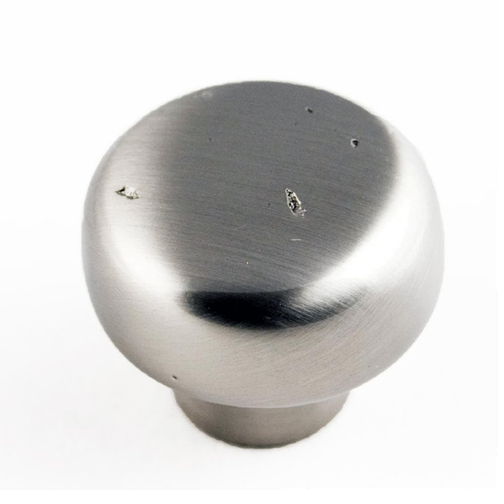 RK International CK 709-P Satin nickel Round Traditional Cabinet Knob