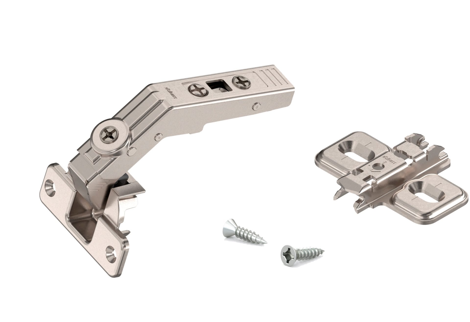 Richelieu 110-Degree Opening Nickel Plated Self-closing Concealed Cabinet  Hinge in the Cabinet Hinges department at