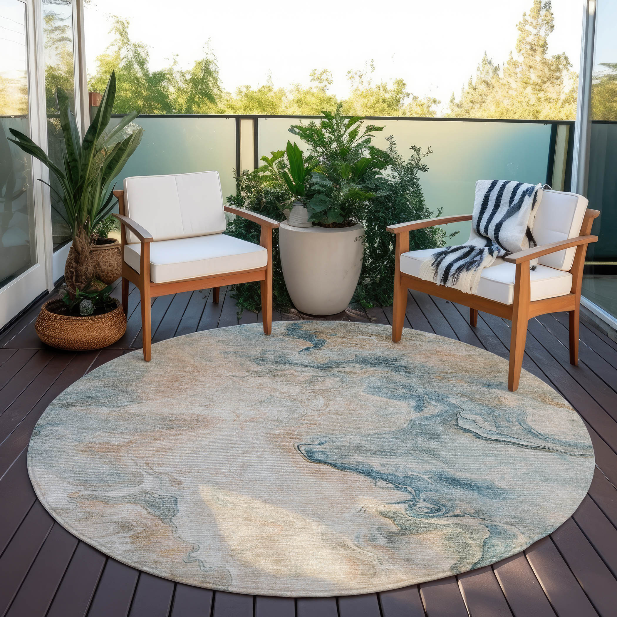 Addison Rugs ACN1680TE8RO rugs - View #7