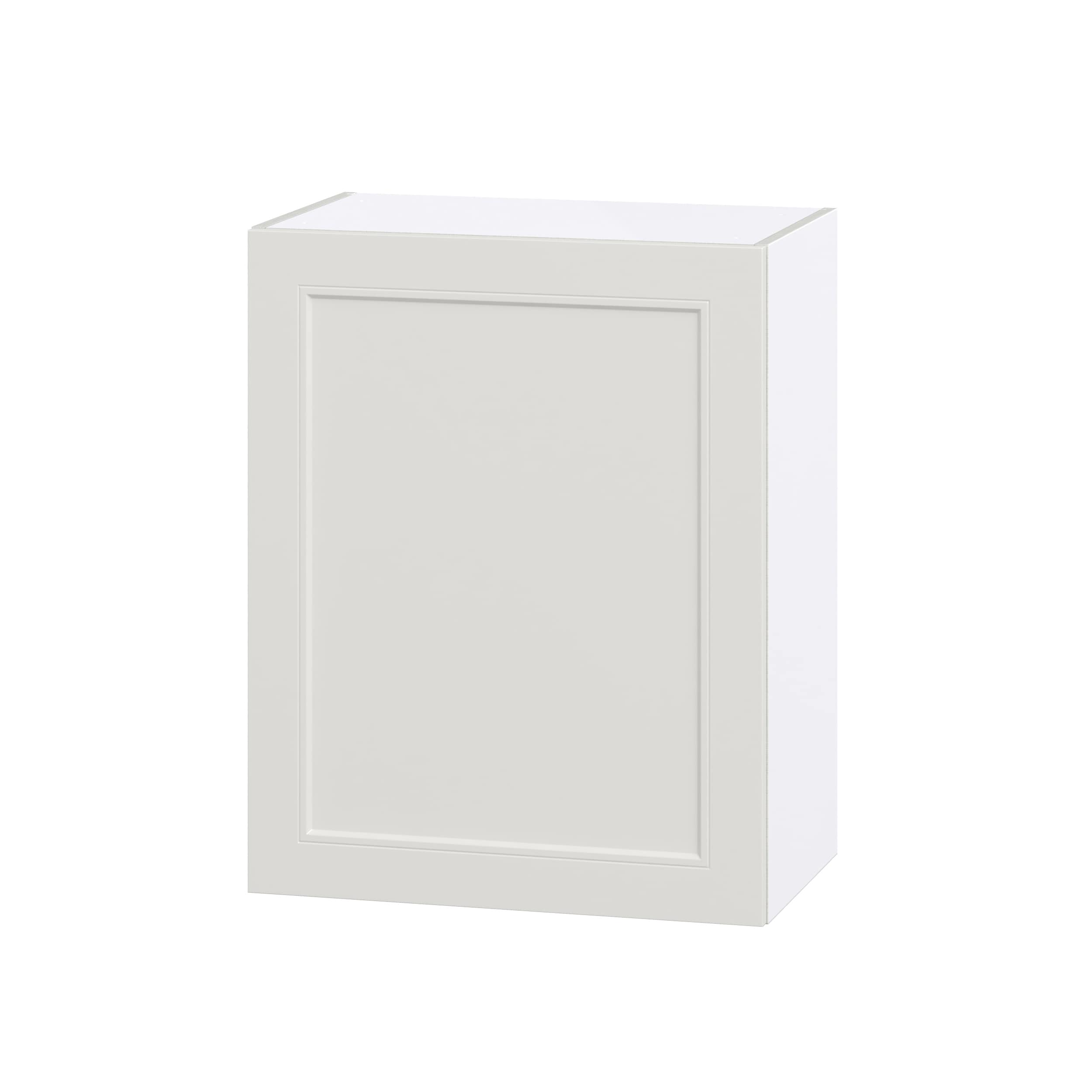 Hugo&Borg Belcourt 30-in W x 20-in H x 24-in D Gray Painted Wall Fully Assembled Cabinet (Recessed Panel Shaker Door Style)