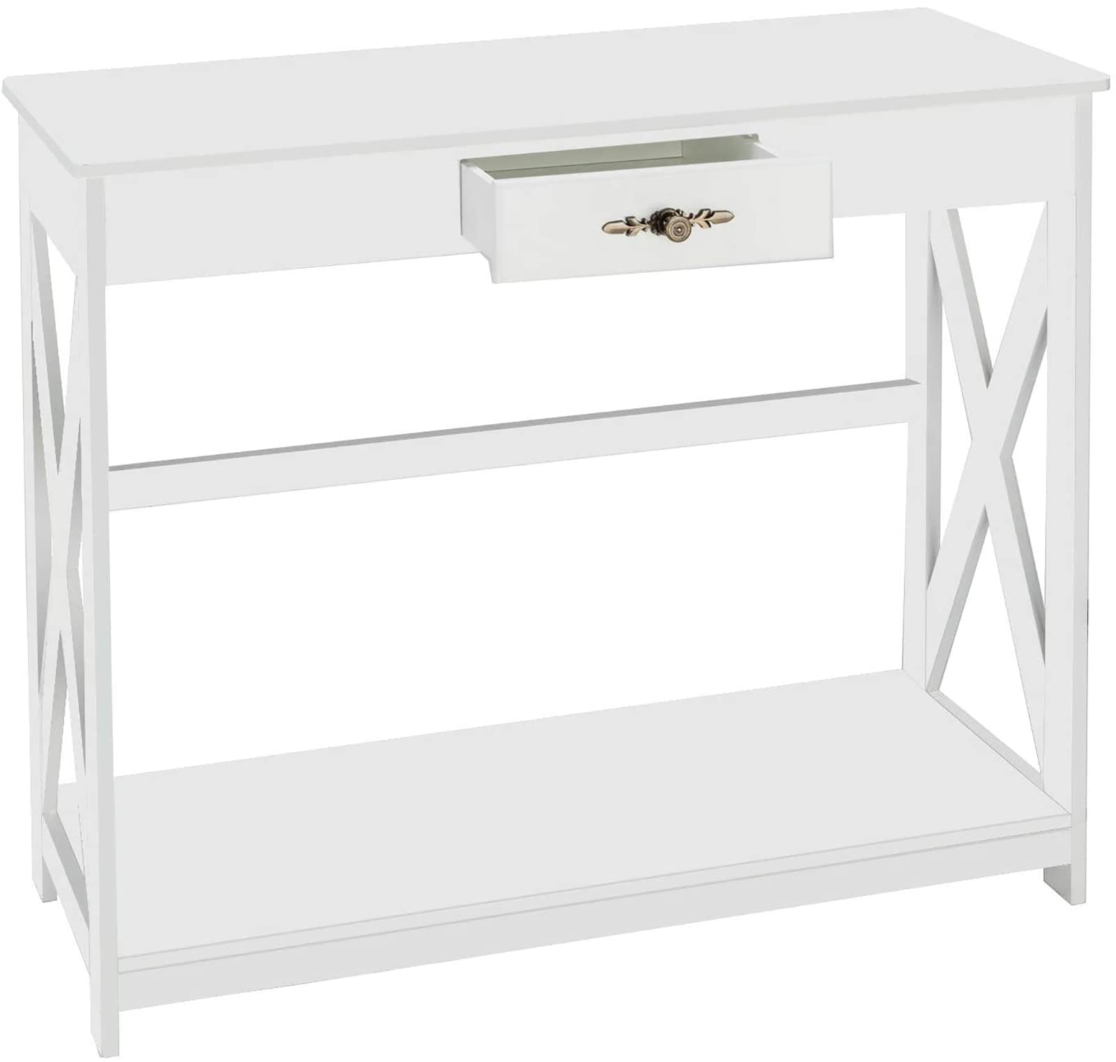 Winado 986499193051 Modern White Console table