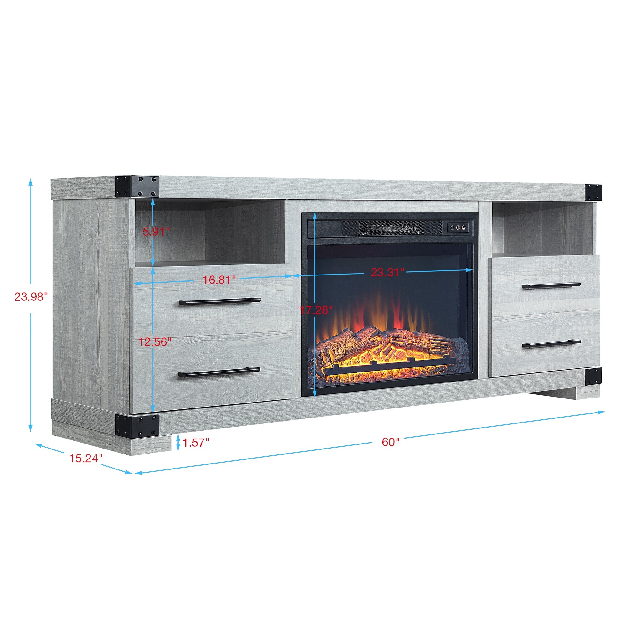 Manhattan Comfort FP1-GY Electric-Fireplaces - View #3