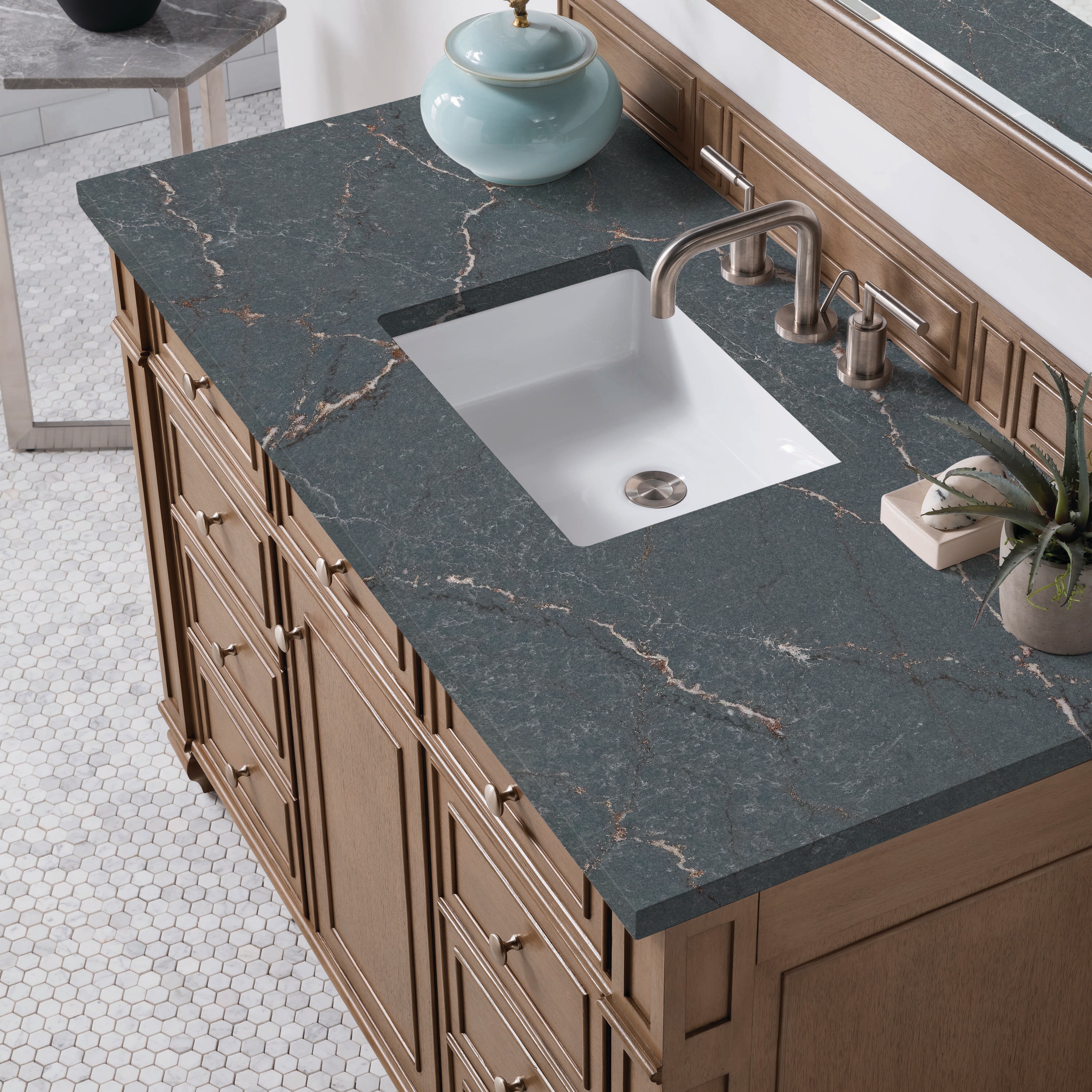James Martin Vanities 157-V48-WW-3PBL Bath-Vanity-Combo - View #5