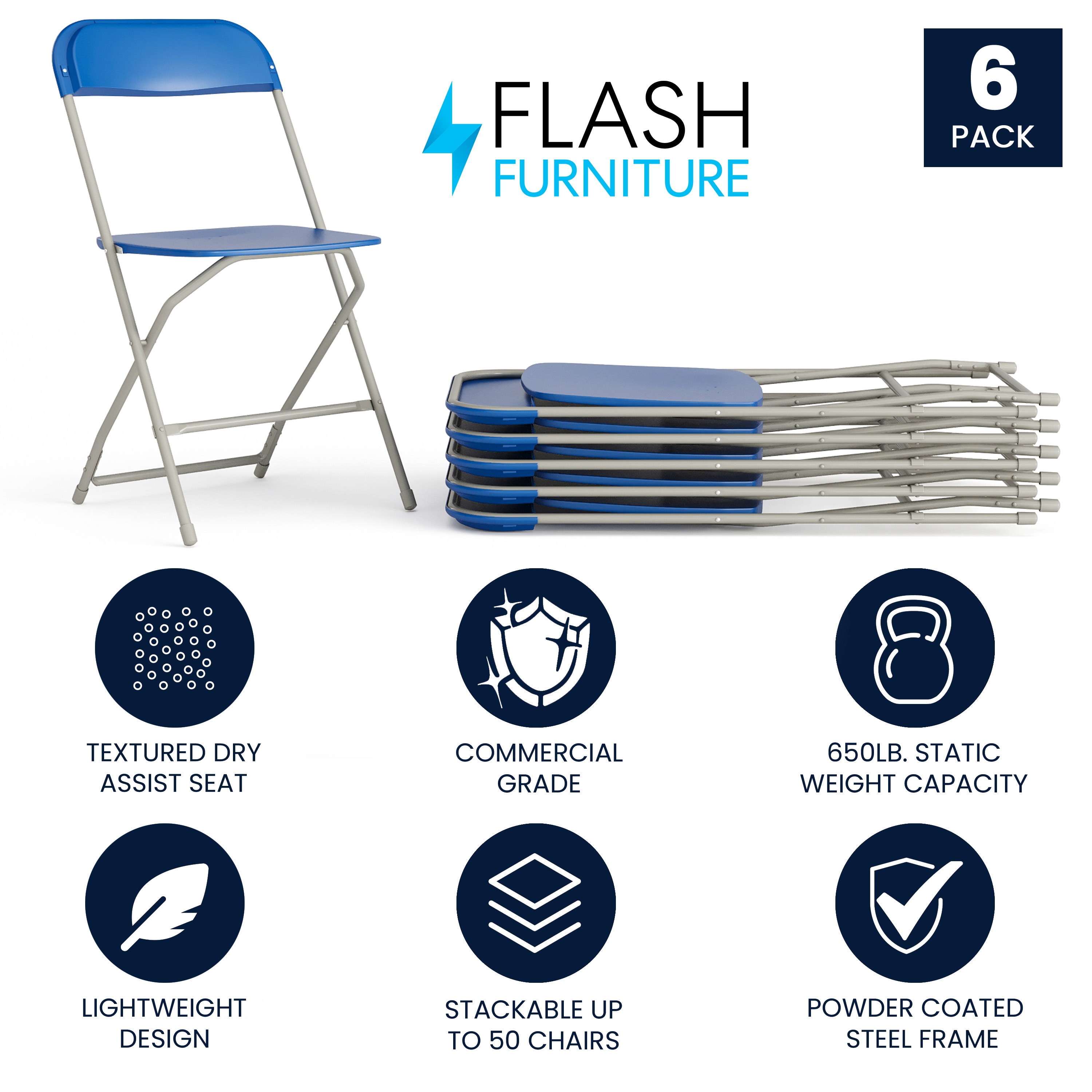Flash Furniture 889142994190 Folding-Chairs - View #2