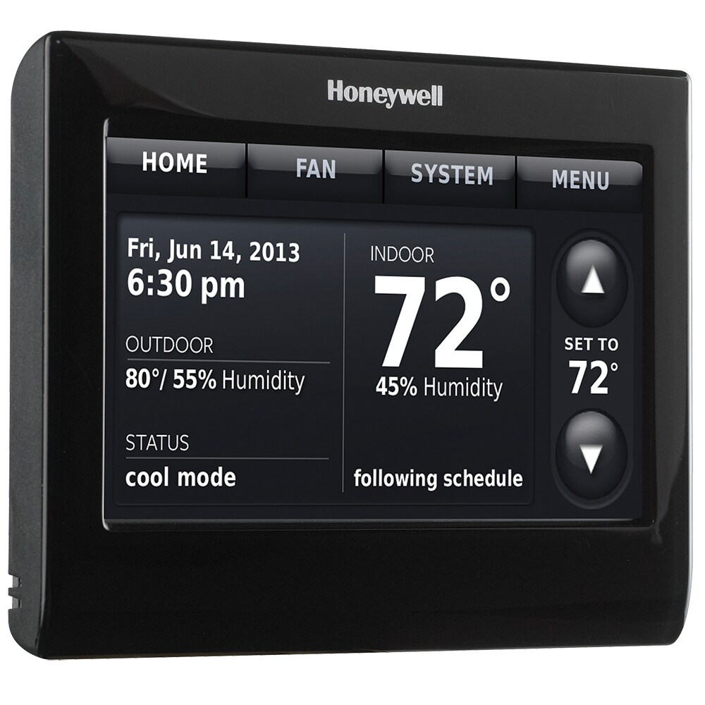 Honeywell Touch Screen Programmable Thermostat and Wi-Fi Compatibility ...