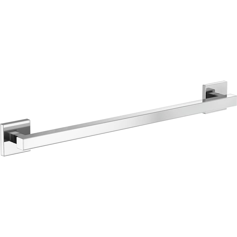 Brizo  69380 Modern 24 Inch Grab Bar with Hidden Screws and Square Escutcheons