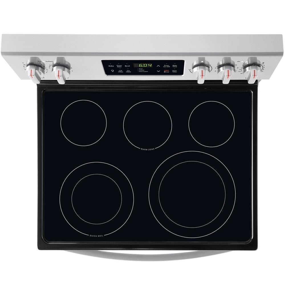 Frigidaire 30-in Glass Top 5 Elements 5.4-cu Ft Self-Cleaning ...