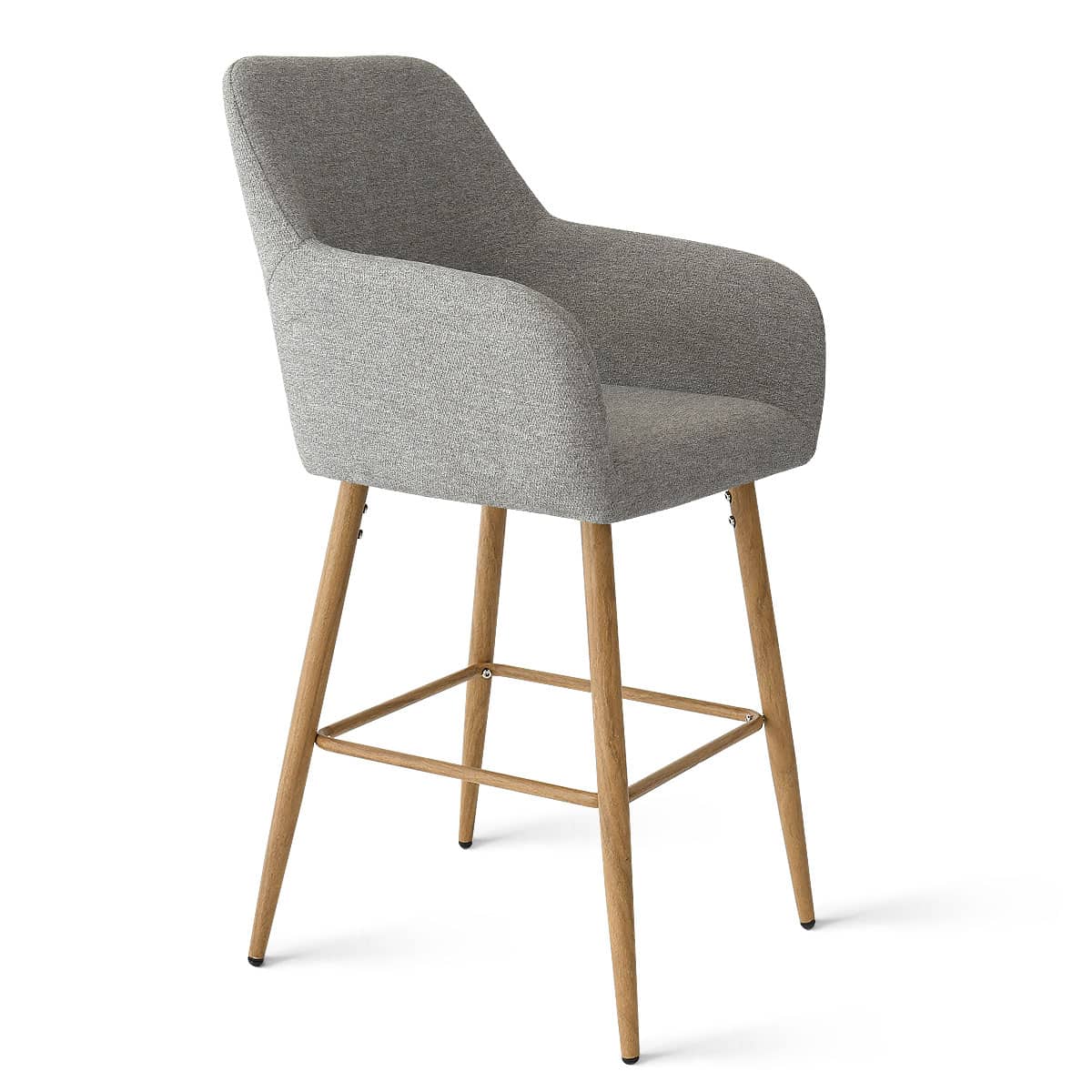Maison Boucle ATLANTA-ARM-MB-GREY stools - View #7