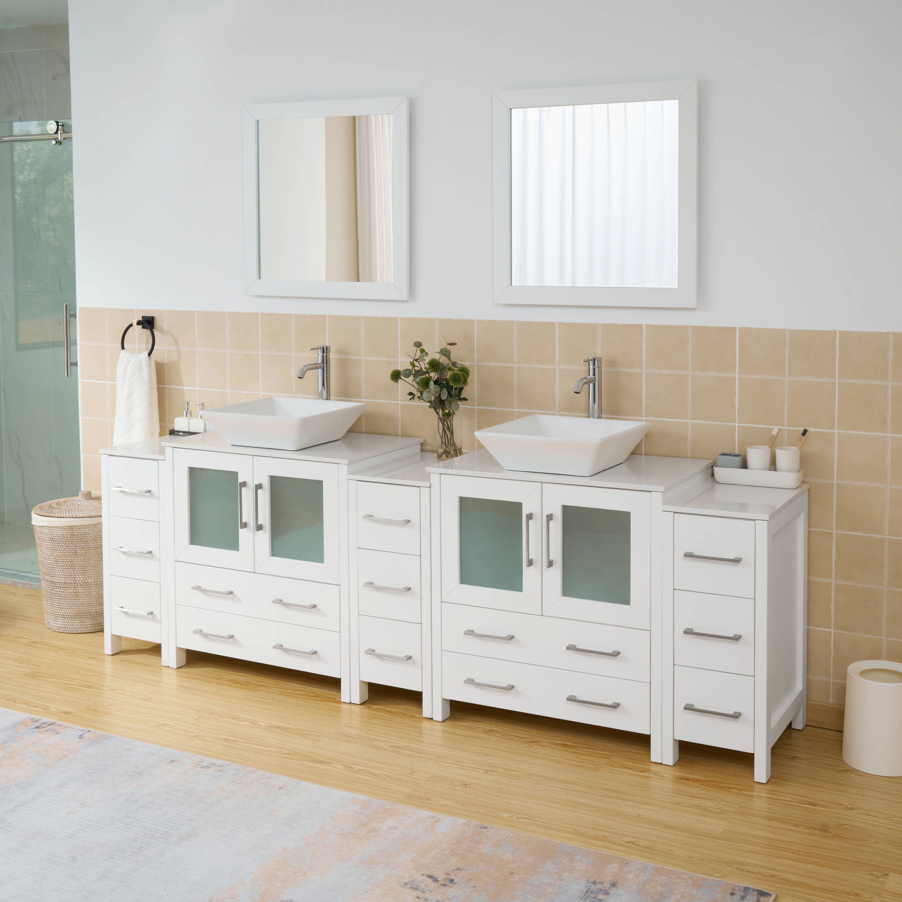 Vanity Art VA3130-96W Bath-Vanity-Combo - View #8