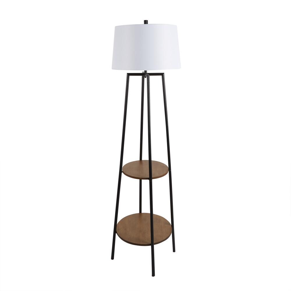 Cheyenne Products 63-in Black Shaded Floor Lamp in the Floor Lamps ...