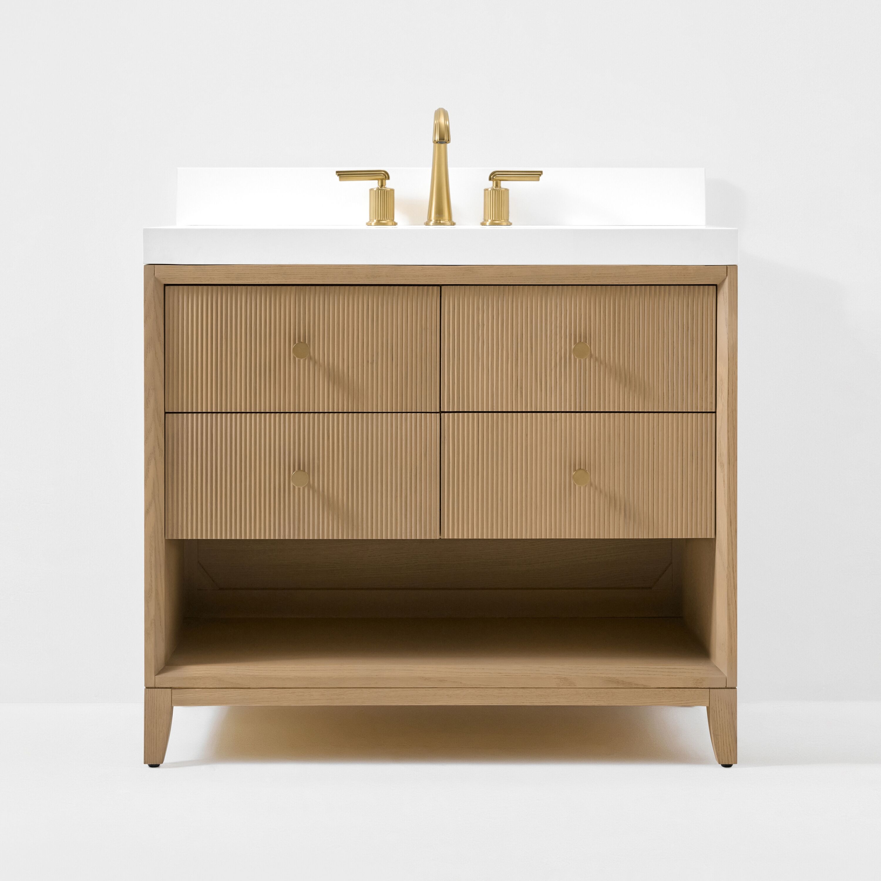 Ancerre Designs VTS-MOMO-36-OAK-WQZ Bath-Vanity-Combo - View #12