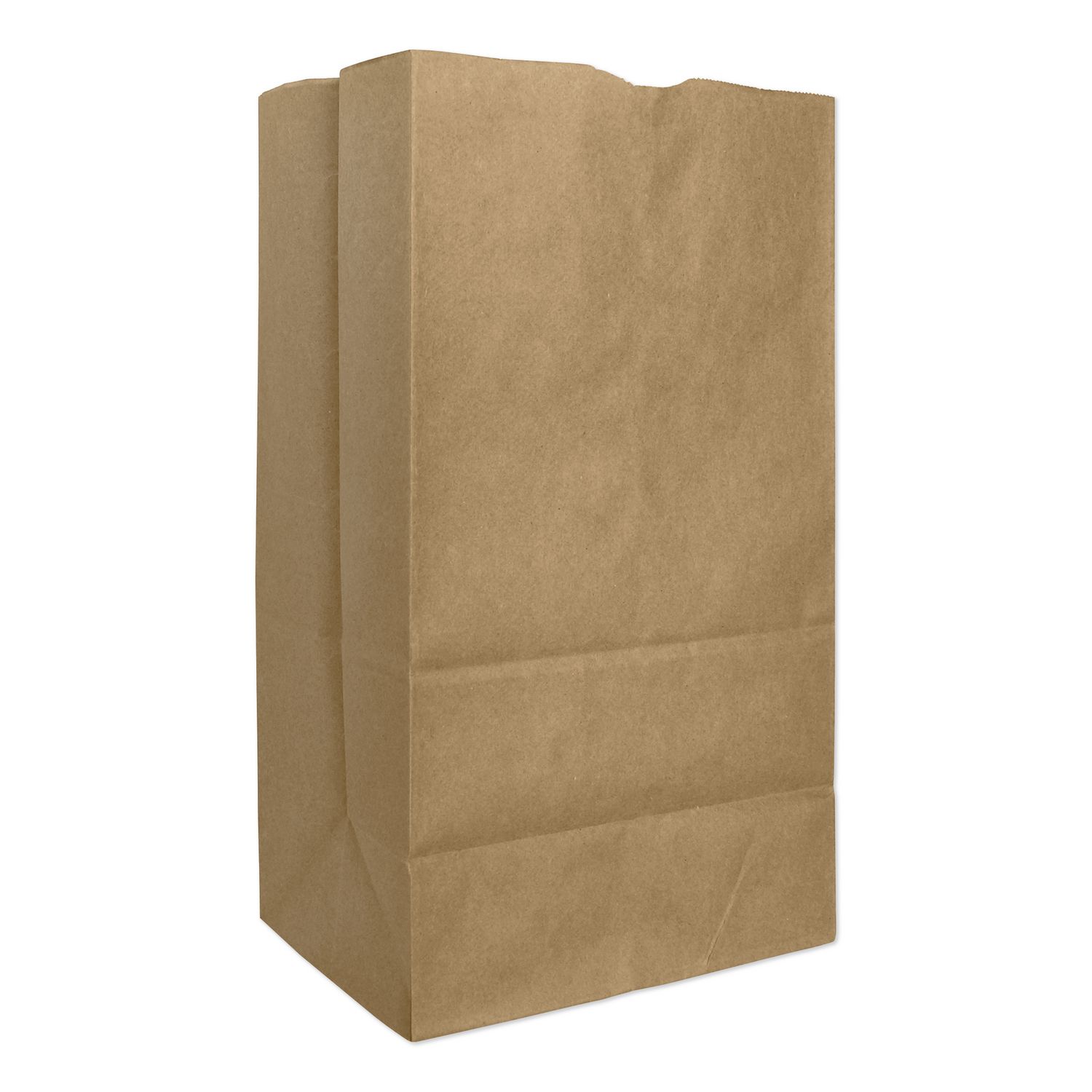 Ross & Wallace Grocery Paper Bags 25 Squat Size Extra-Heavy-Duty 60 Basis Weight 8.25 in x 5.25 in x 16.13 in Kraft 500/Bundle #130326
