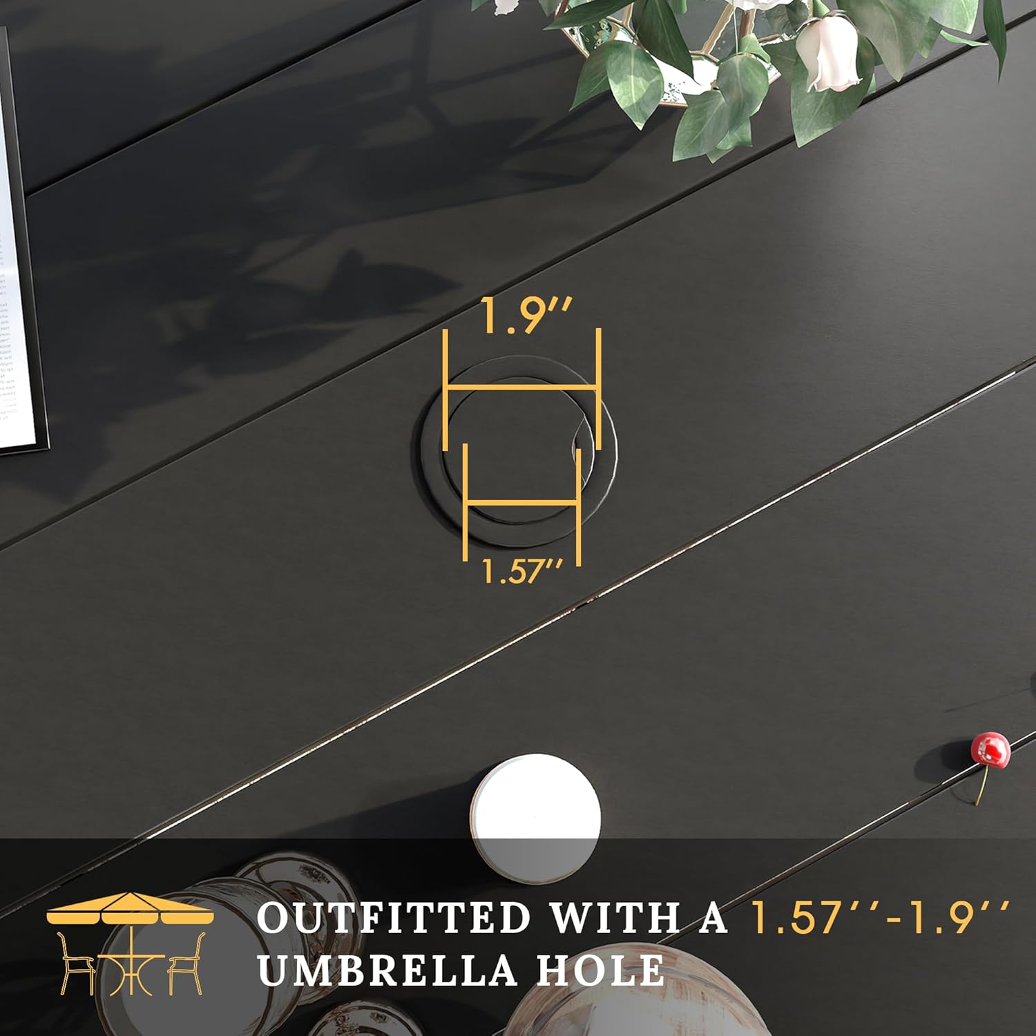 VICLLAX DTS05BL-LS Patio-Tables - View #5