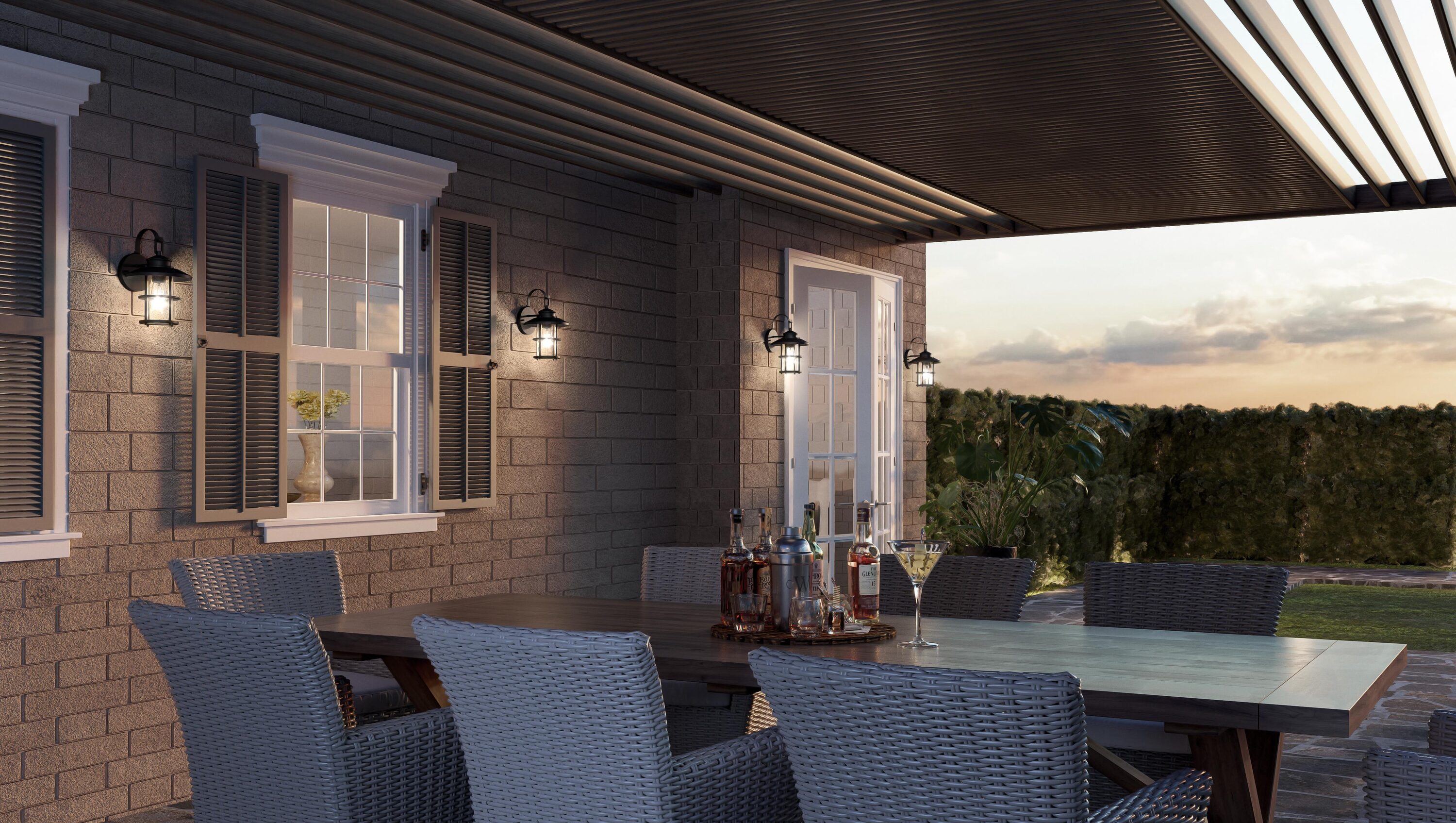 Quoizel LOM8408MBK Outdoor-Wall-Lighting - View #4