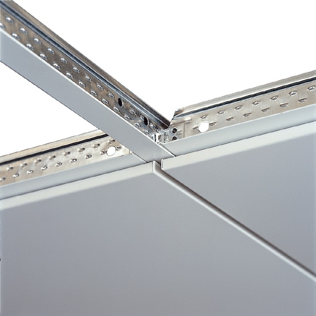 Armstrong Ceilings Prelude XL Fireguard Black 60-Pack 23.06-in Galvanized Steel Ceiling Grid Cross Tee Armstrong Ceilings Prelude XL Fireguard Black 60-Pack 23.06-in Galvanized Steel Ceiling Grid Cross Tee