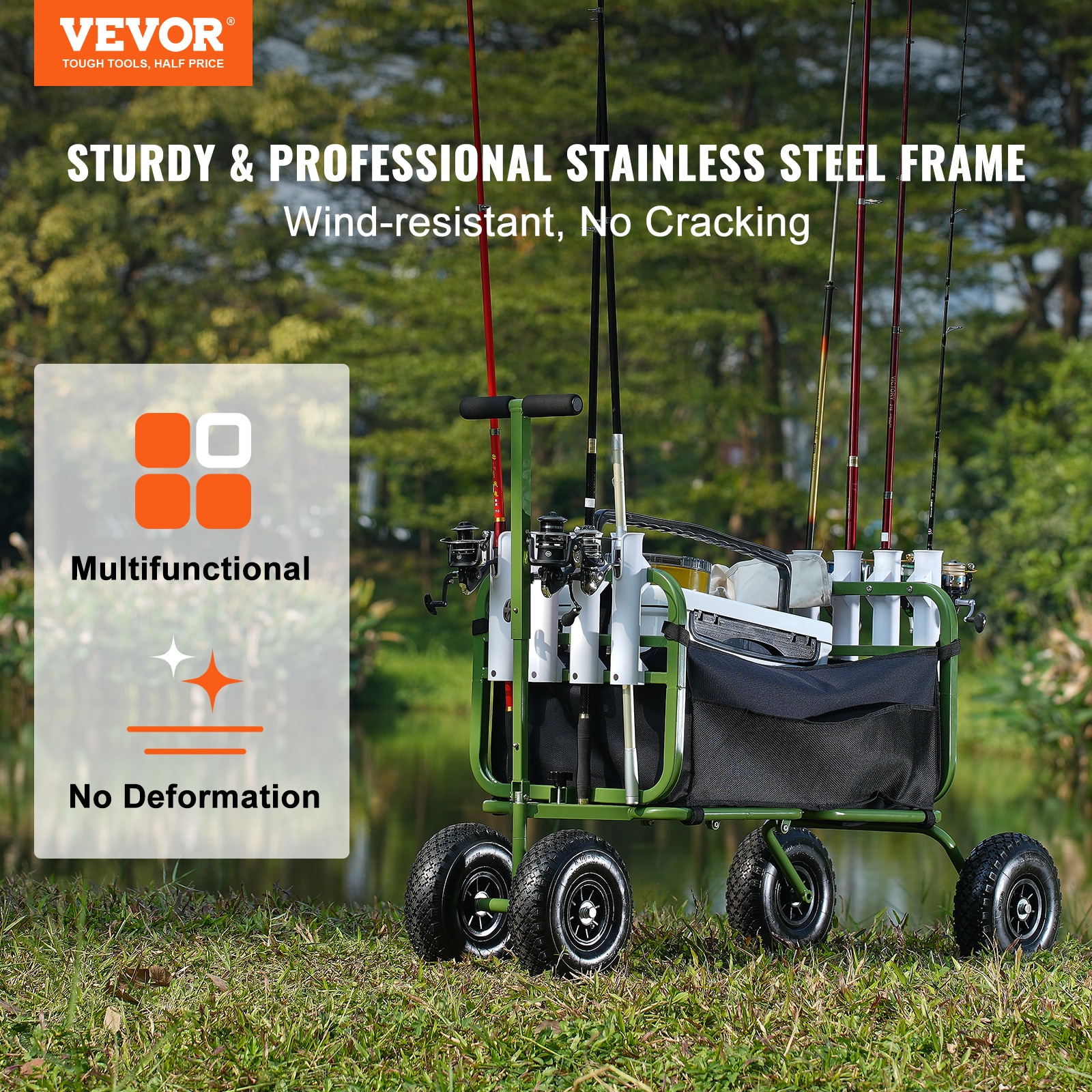 VEVOR SLKYJCKZD000GFIOEV0 Outdoor-Carts - View #3