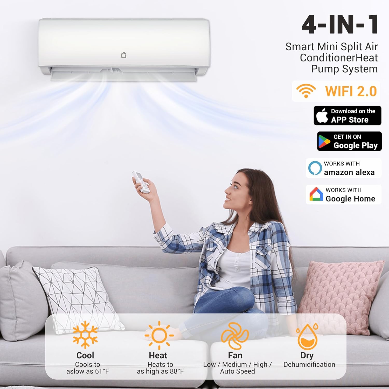 Qeetex GWPHO-33MDQKKV Wall-Air-Conditioners - View #2