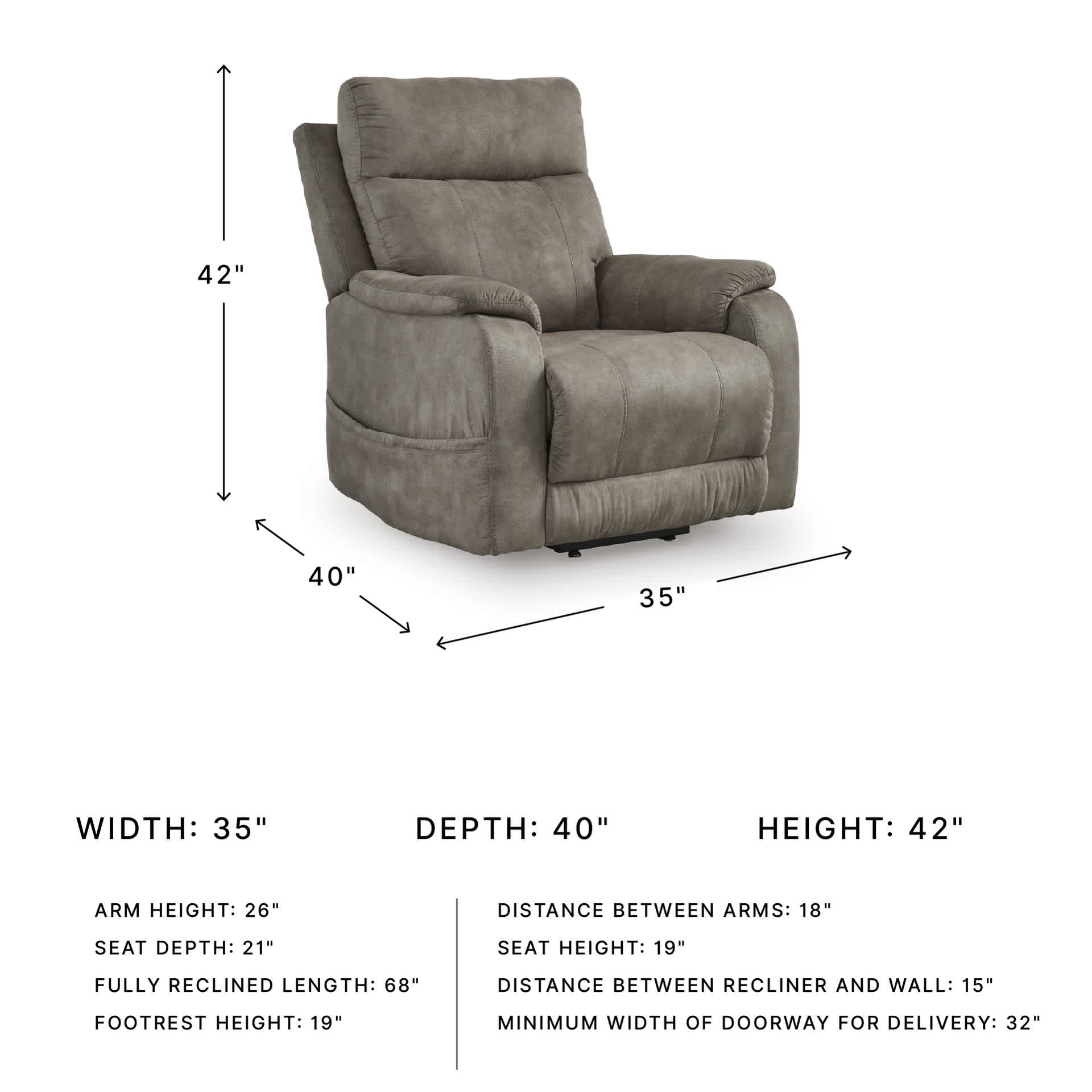Signature Design by Ashley 1350312 recliners - View #7