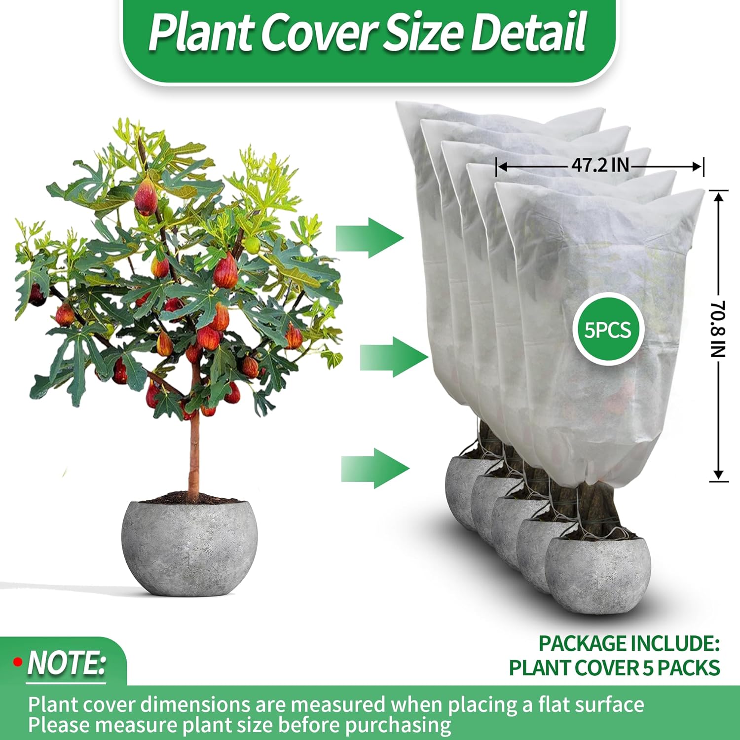 MaseiKar PLANTCOVERS004 Winter-Plant-Protect - View #3