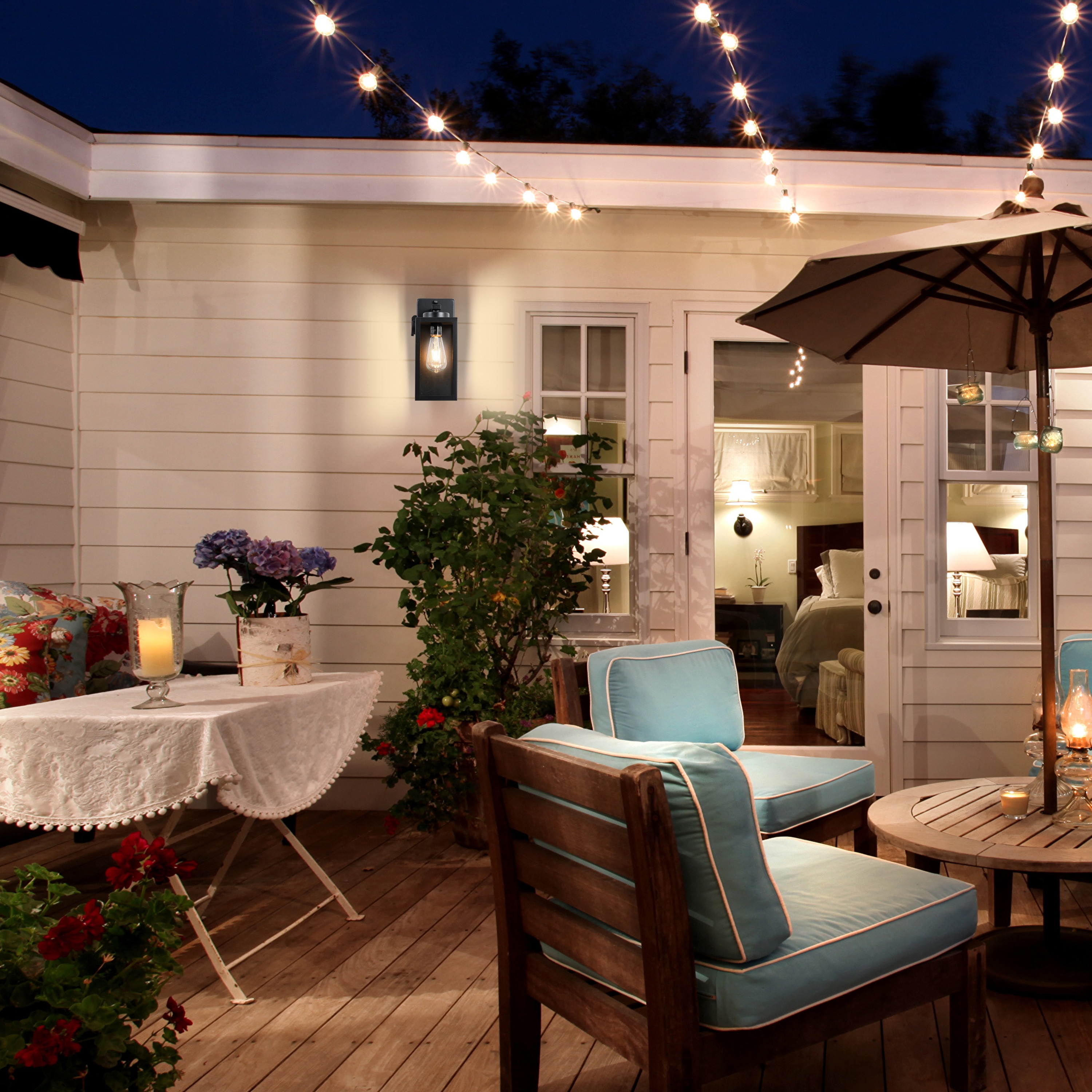 C Cattleya LCA2563-LIN-2W Outdoor-Wall-Lighting - View #7