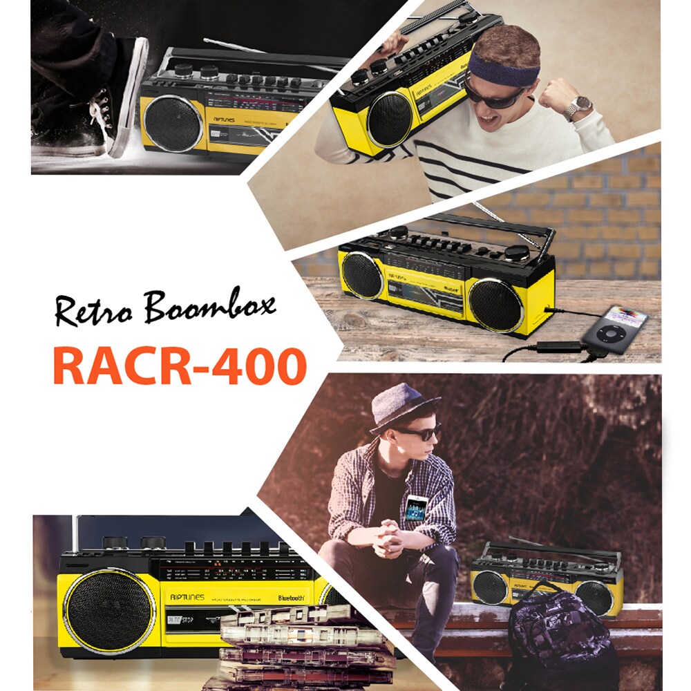 Riptunes WRACR400Y697 Boomboxes-Radios - View #7