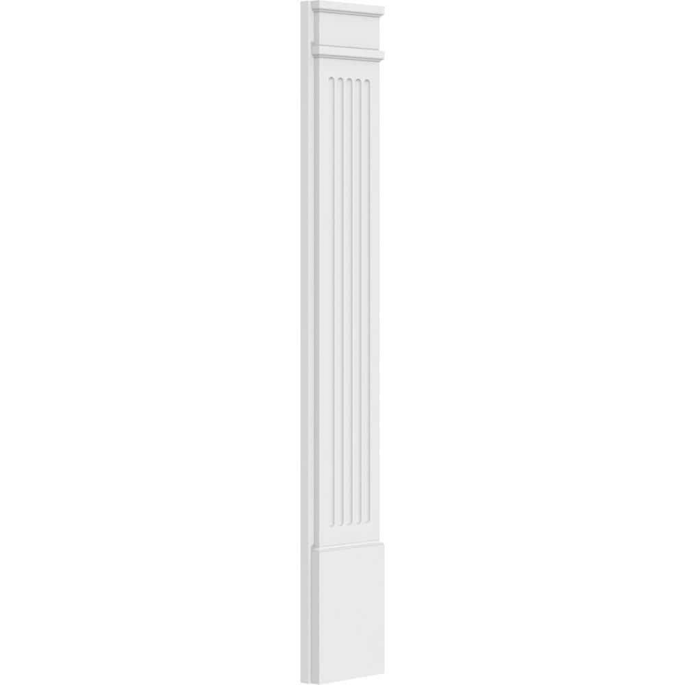 Ekena Millwork PILP09X060FL02-2 Entry-Door-Casing-Accents - View #4