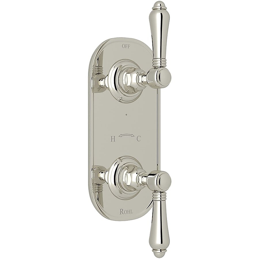 Rohl Polished Nickel Lever Shower Handle Rohl Polished Nickel Lever Shower Handle