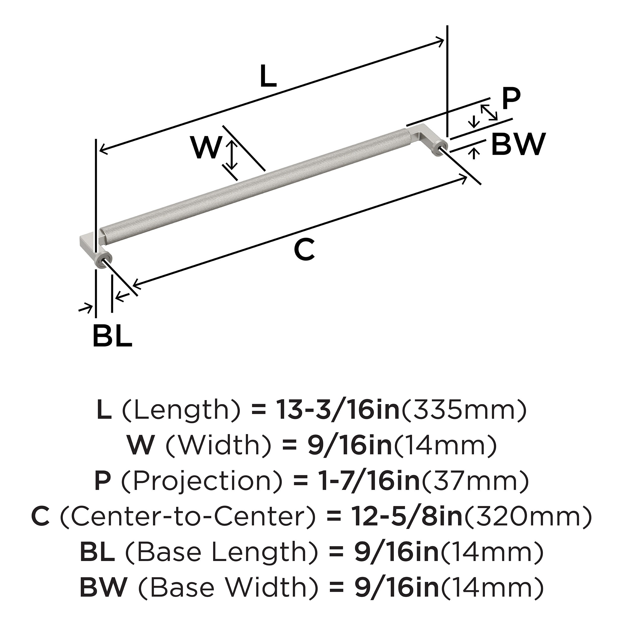 Amerock BP37629G10 Cabinet-Pulls - View #4