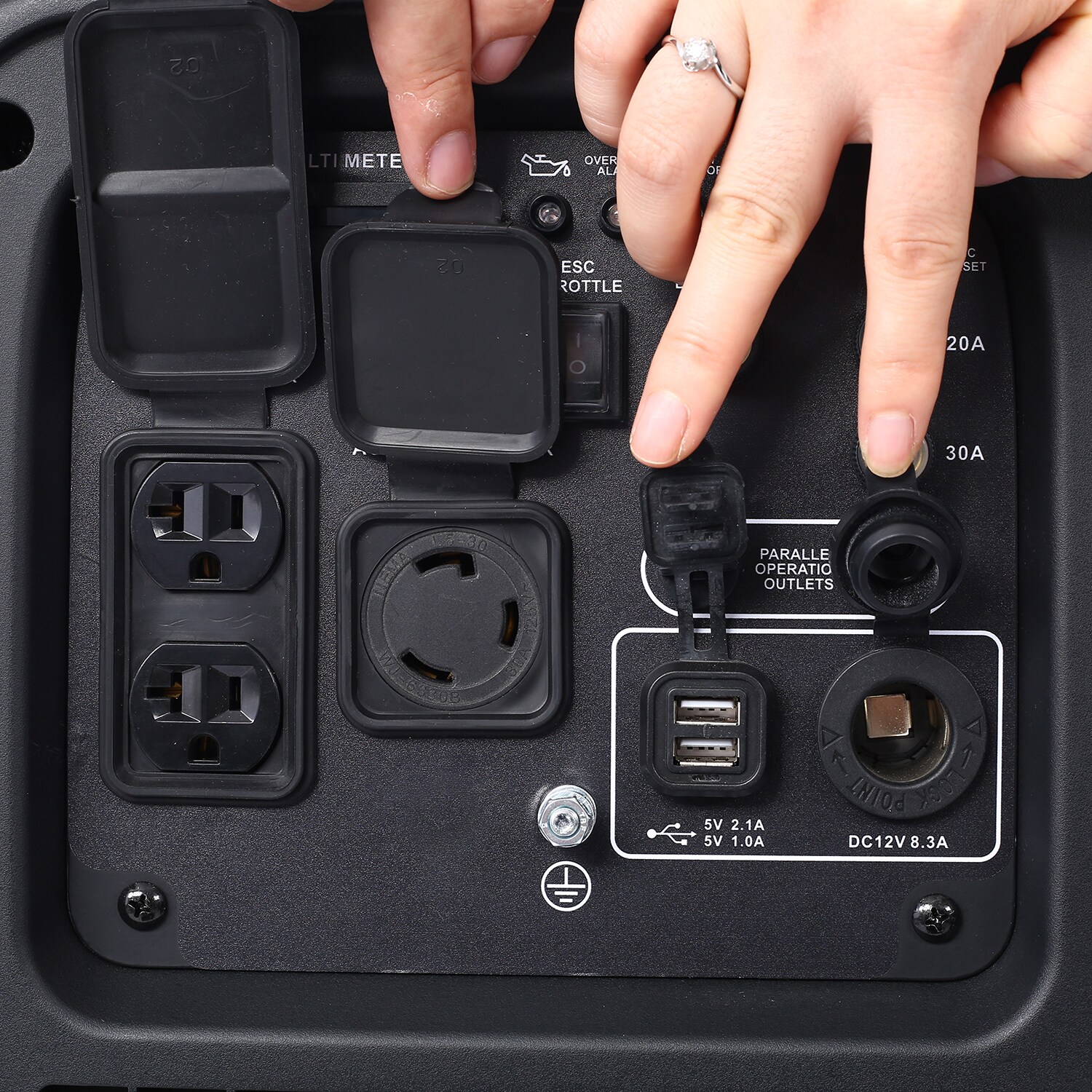 LUCKY ONE LO-GH145333P Inverter-Generators - View #14