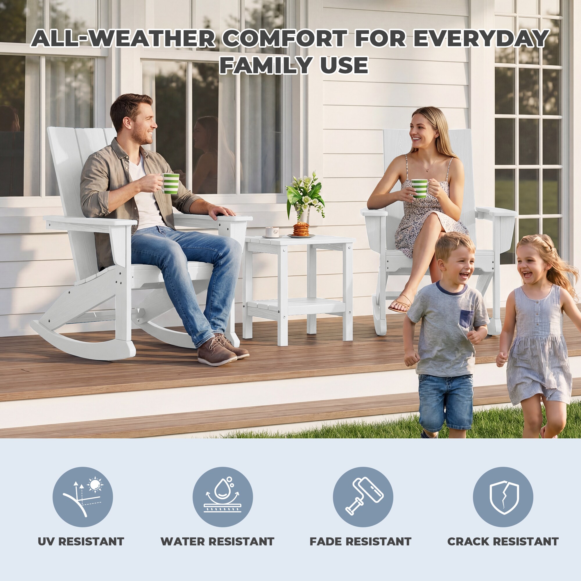 VOUA AK-HQYY-WT Patio-Chairs - View #7