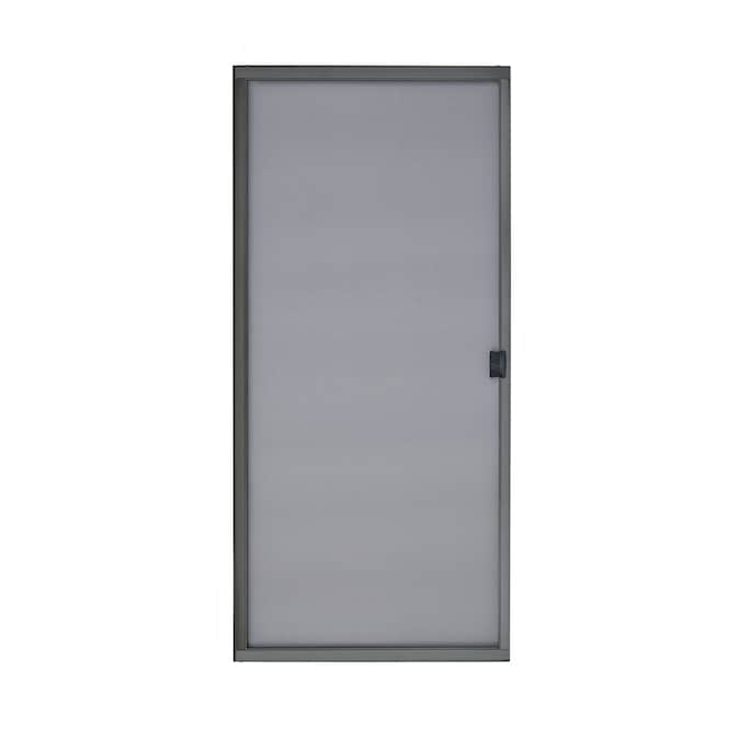 Bronze Steel Frame Sliding Screen Door, 30 X 80 Sliding Patio Screen Door