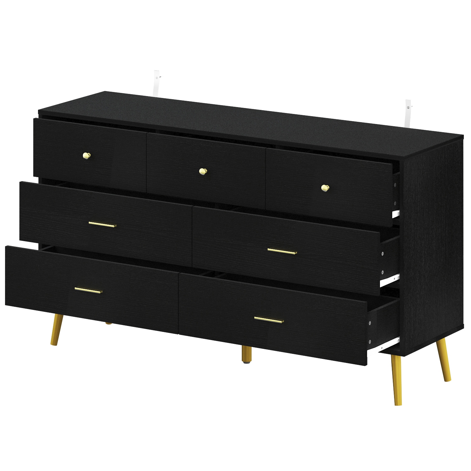 Lowes black deals dresser