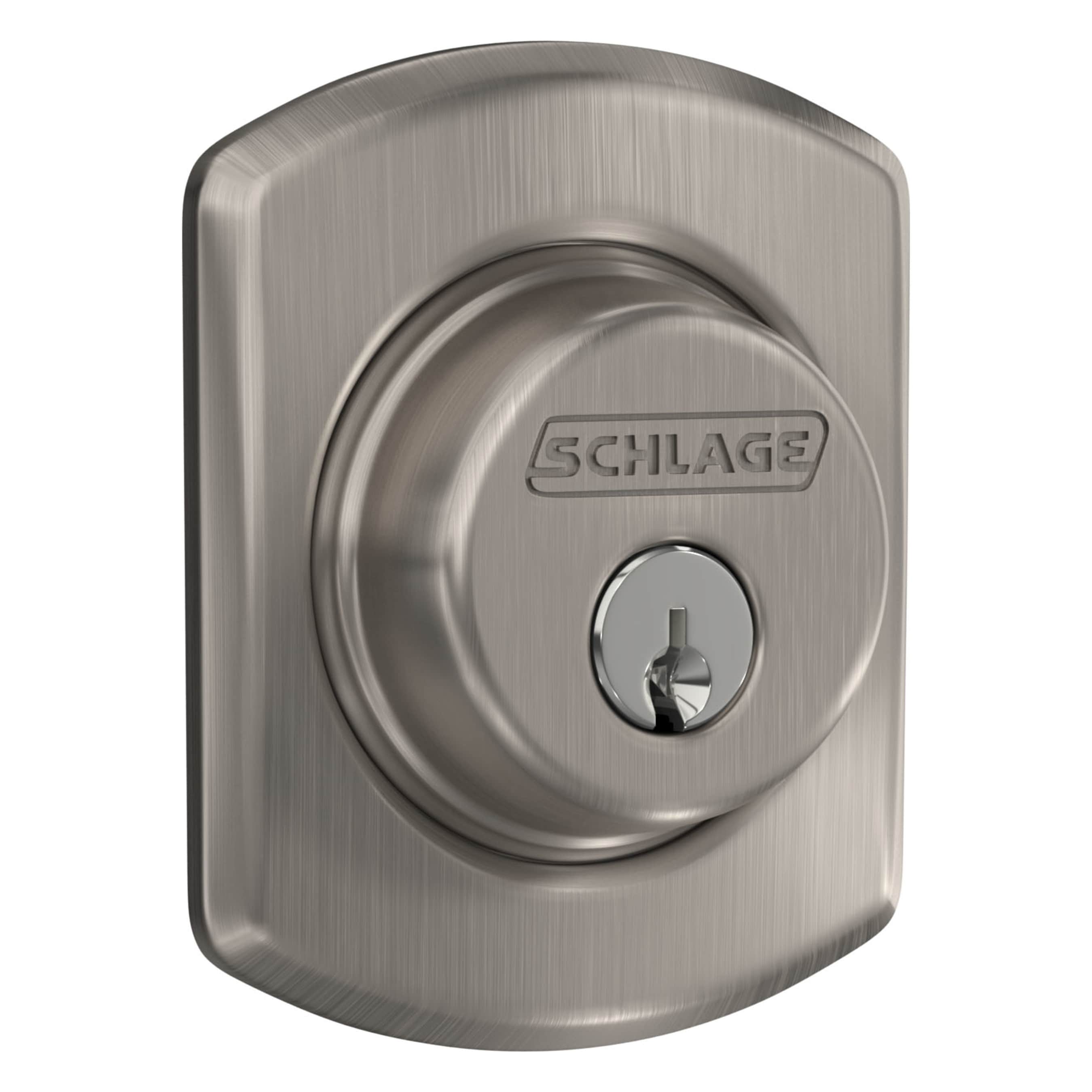 Schlage LOCK B60 N G GRW 619 Door-Deadbolts - View #2