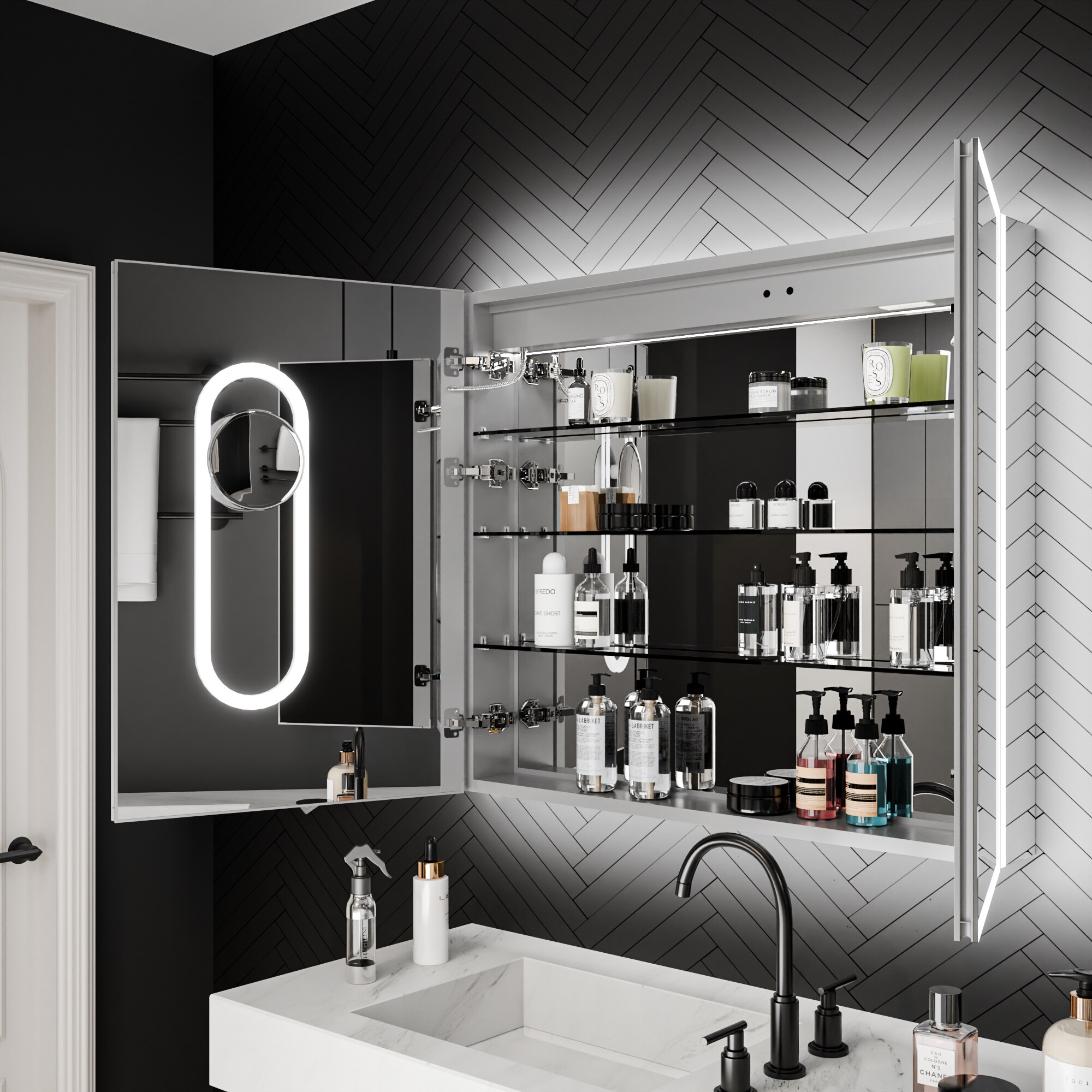 ExBrite W7MC4036 Bathroom-Medicine-Cabinets - View #9