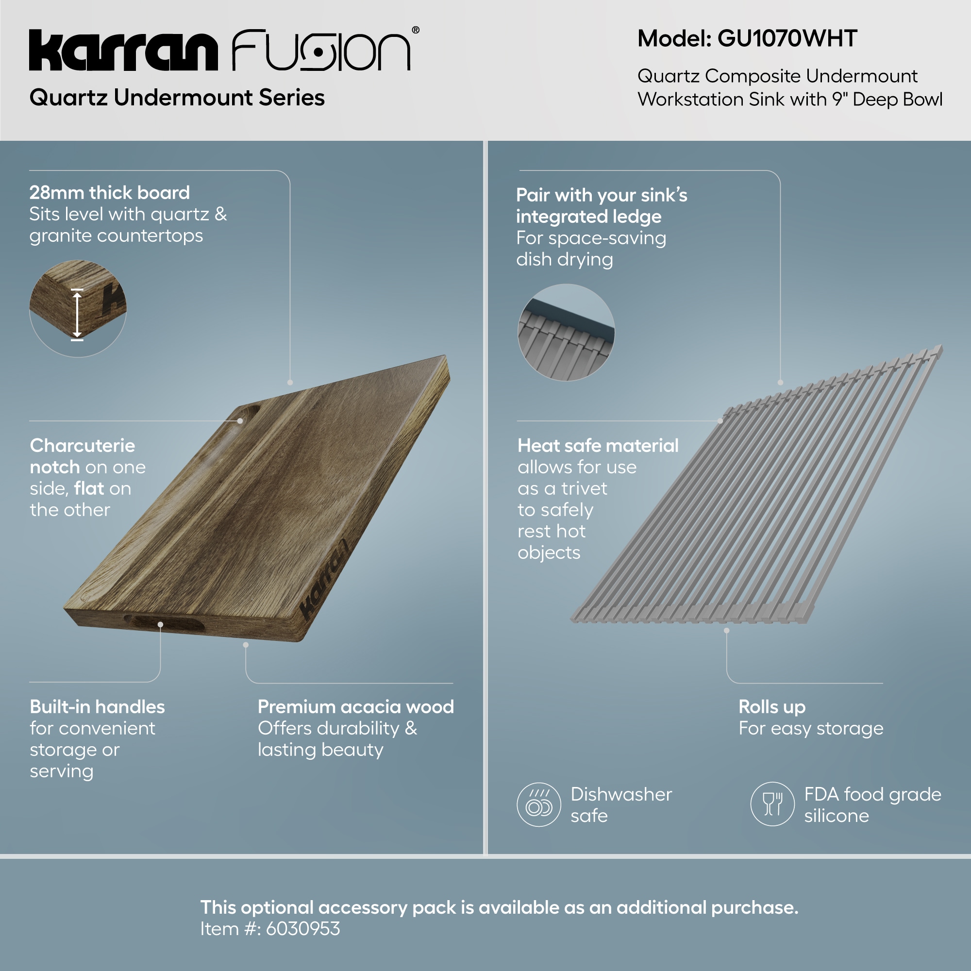 Karran GU1070WHT Kitchen-Sinks - View #7