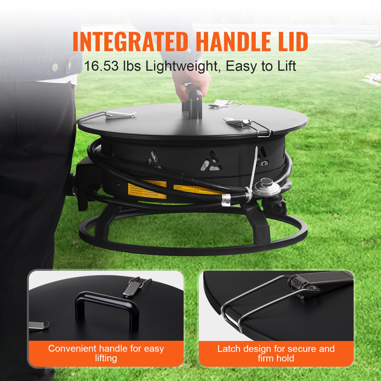 Mecale YAS-GFQMV7 Outdoor-Gas-Firepits - View #7