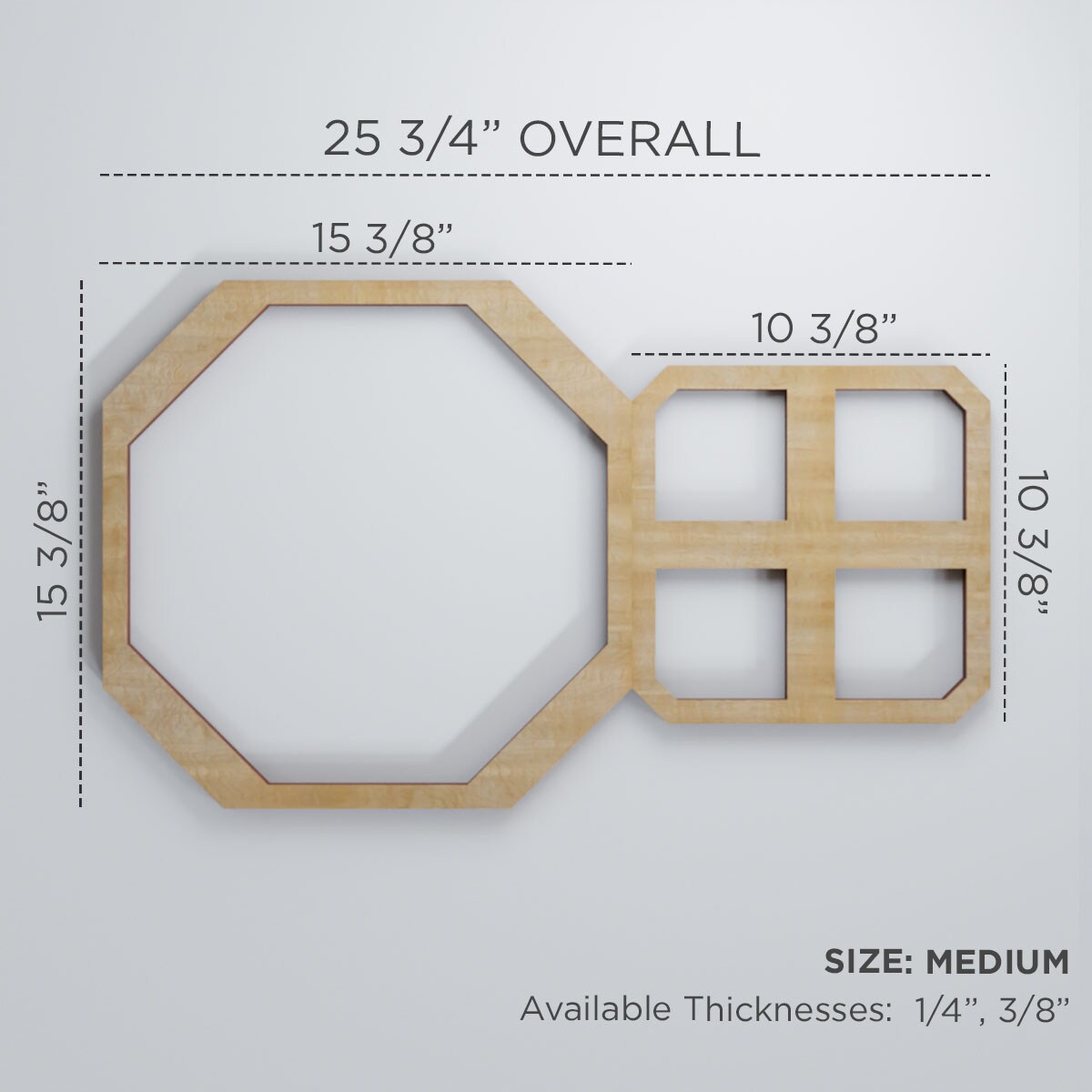 Ekena Millwork WALW16X16X0250JHNCH Wall-Panels - View #3