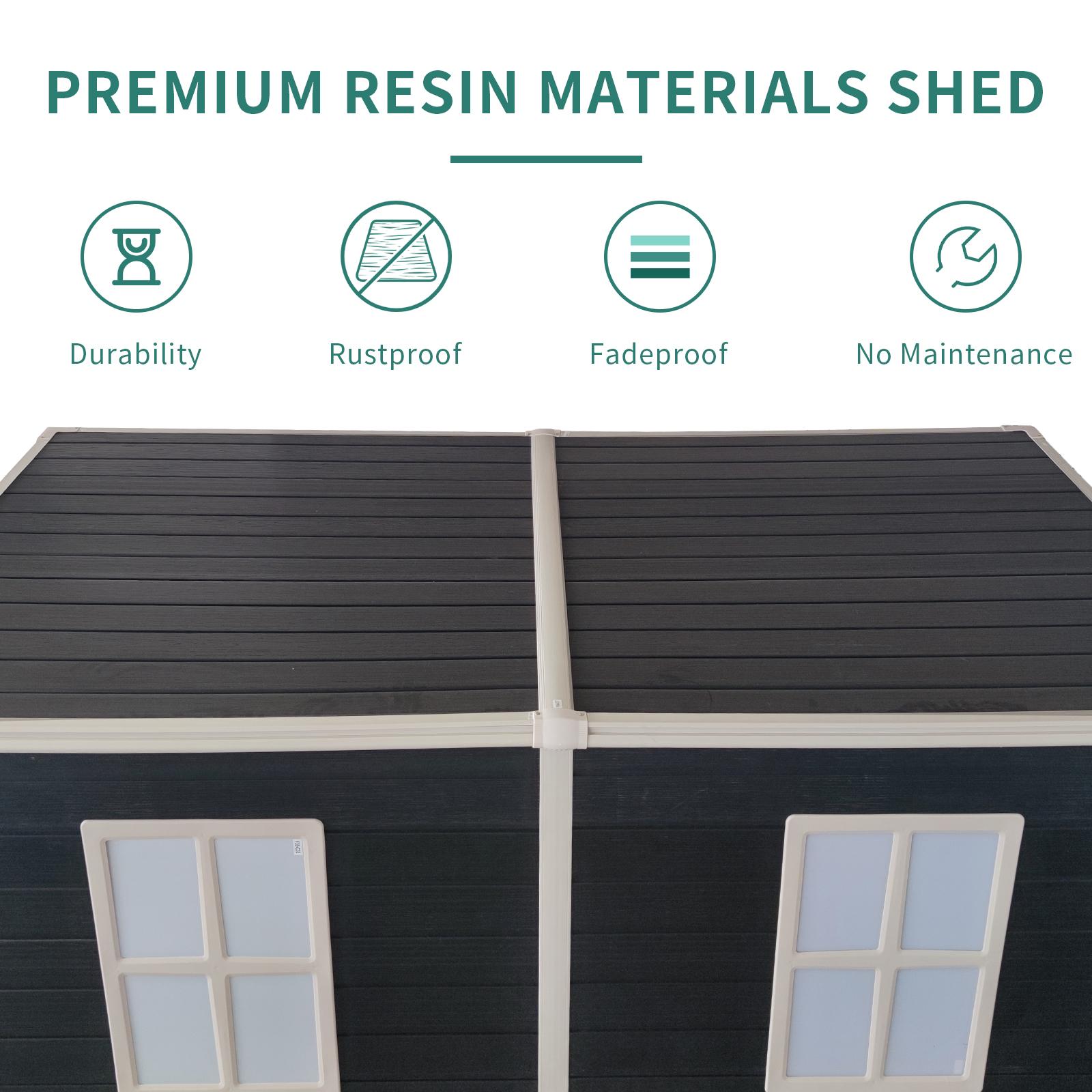 Bayfeve BF-255603-SD Vinyl-Resin-Storage-Buildings - View #5