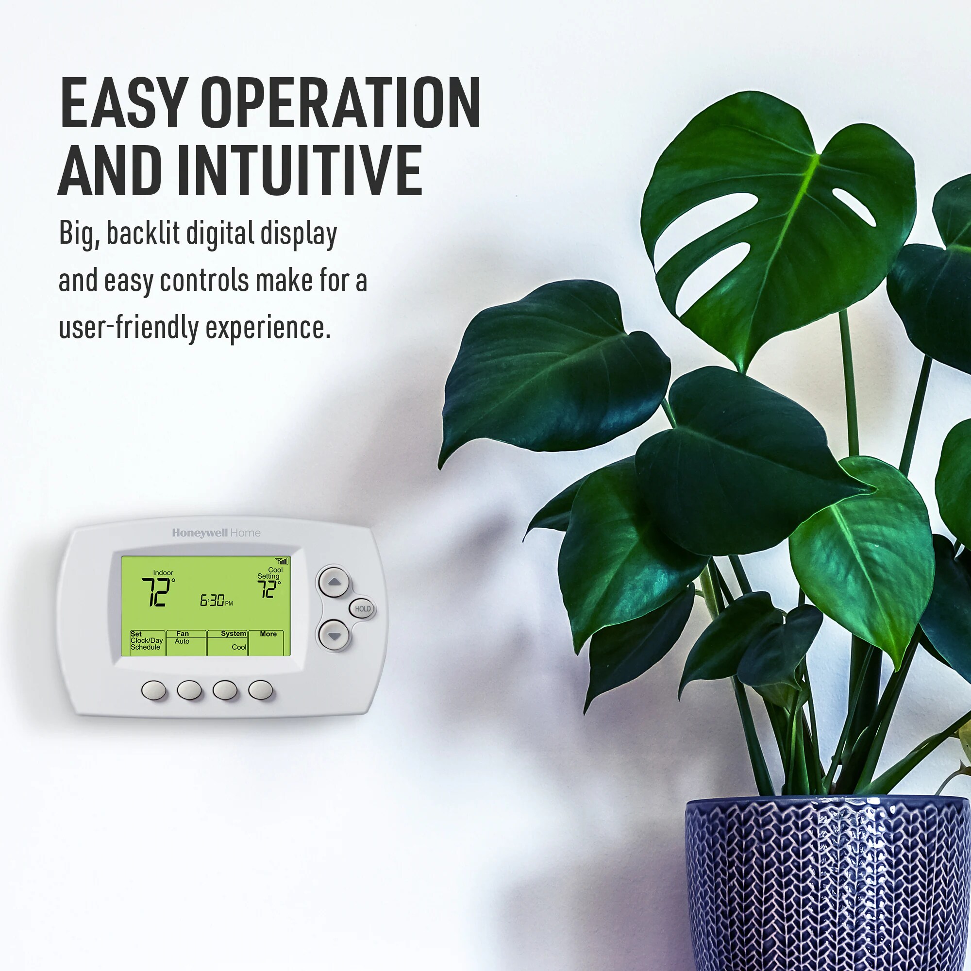 Honeywell Home White WiFi 7-Day Programmable Thermostat