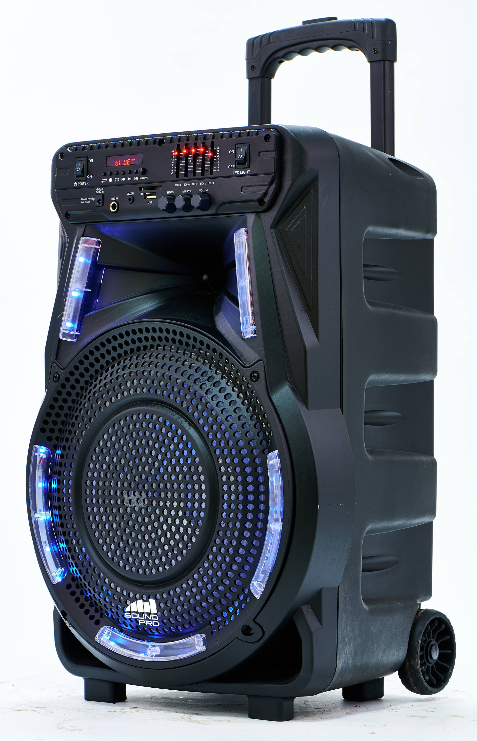 Naxa Portable 12” Bluetooth Party Speaker with Disco Light in the ...