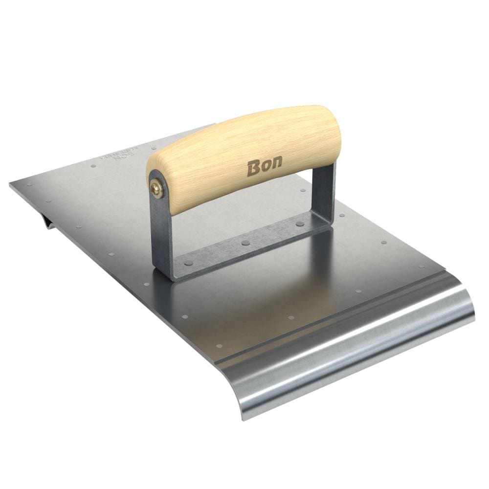Bon Tool 12-884 6-in x 10-in Stainless steel Concrete Edger with 0.75-in Radius