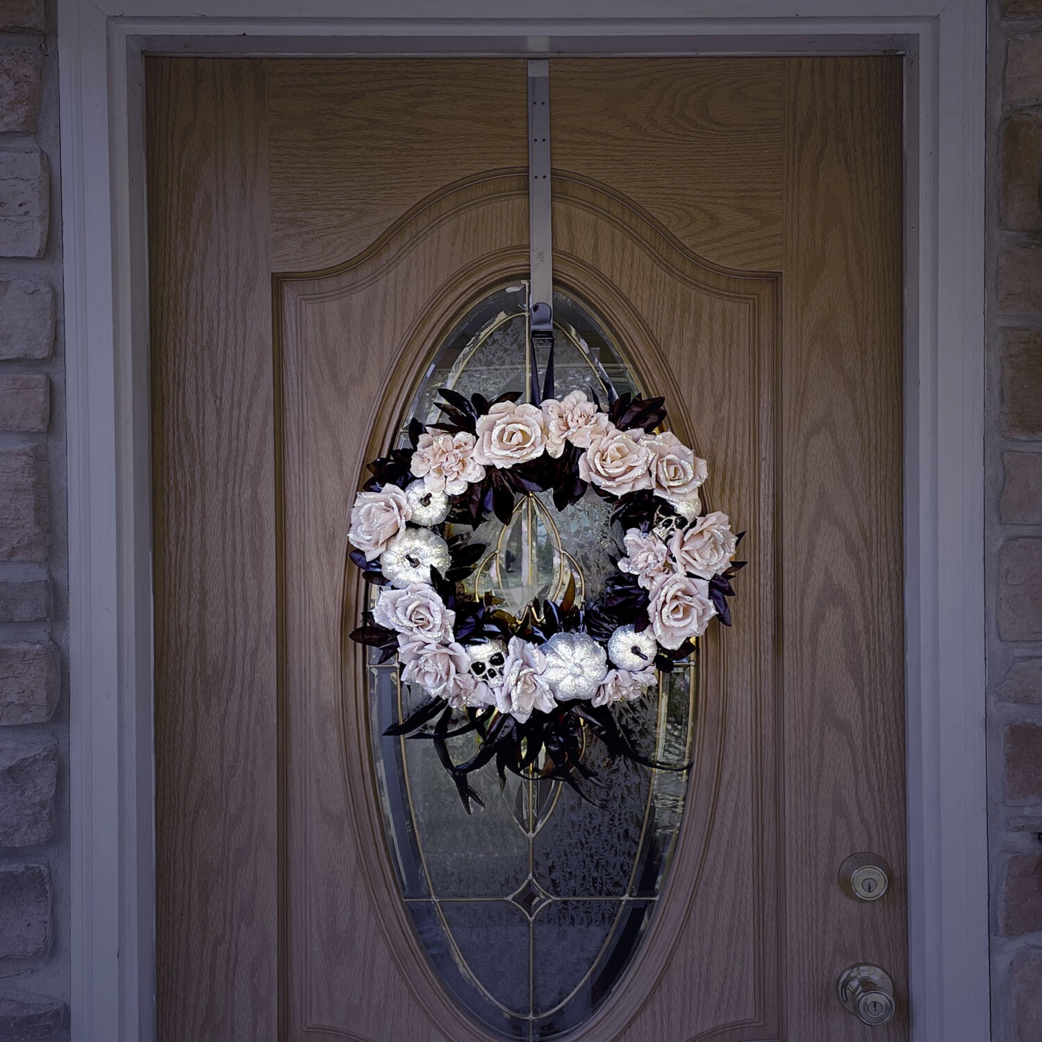 Haunted Hill Farm HHPUMP-2WRTH Artificial-Halloween-Wreaths - View #9