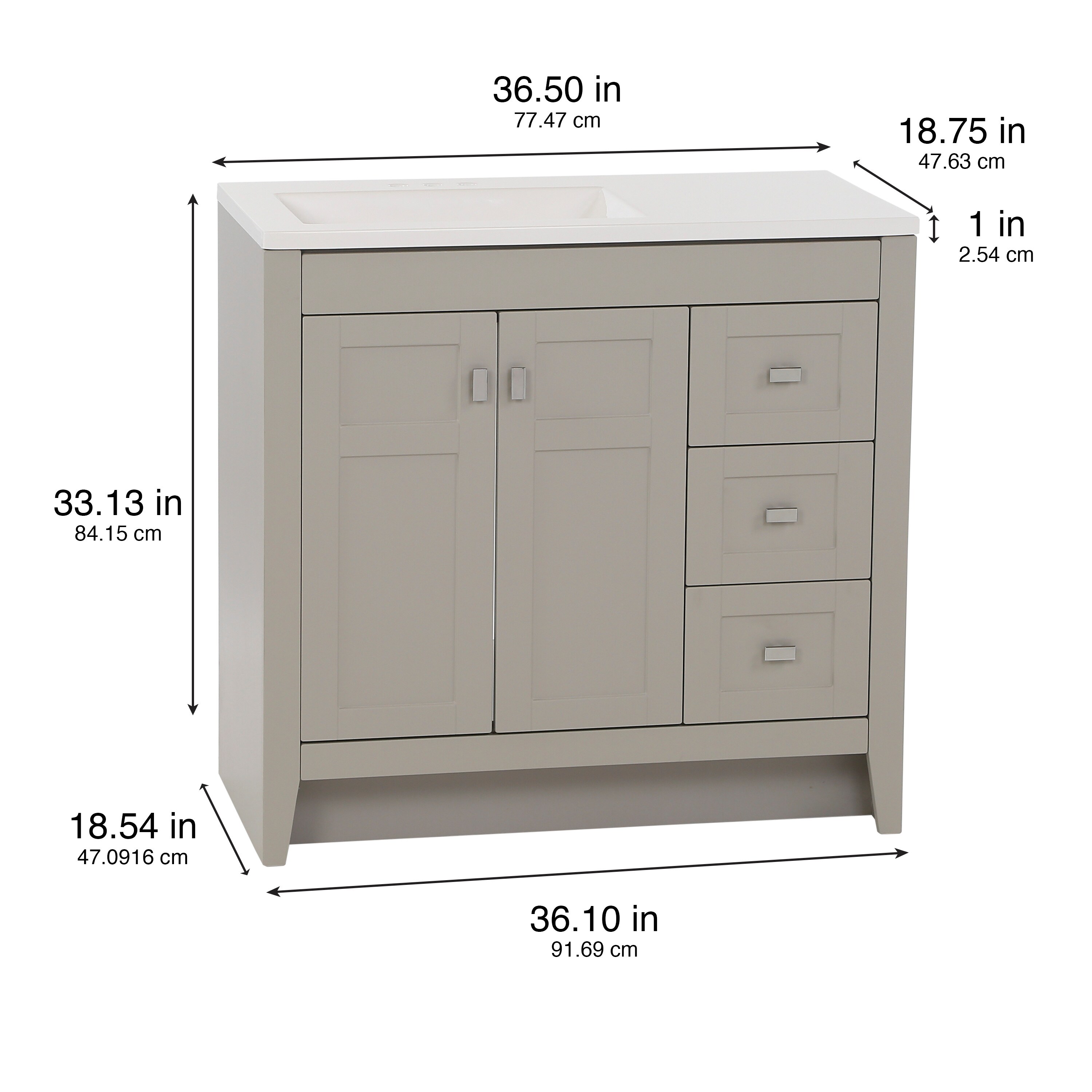 Diamond NOW C36W30003 Bath-Vanity-Combo - View #5