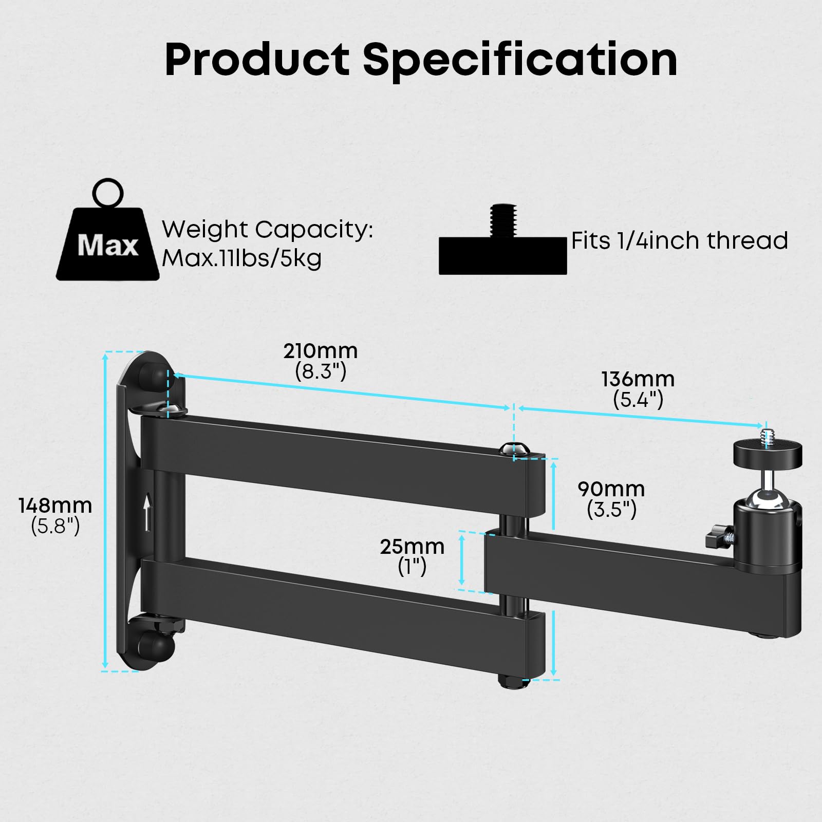 JVFCXXV LJV0803C335 Projector-Mounts - View #5