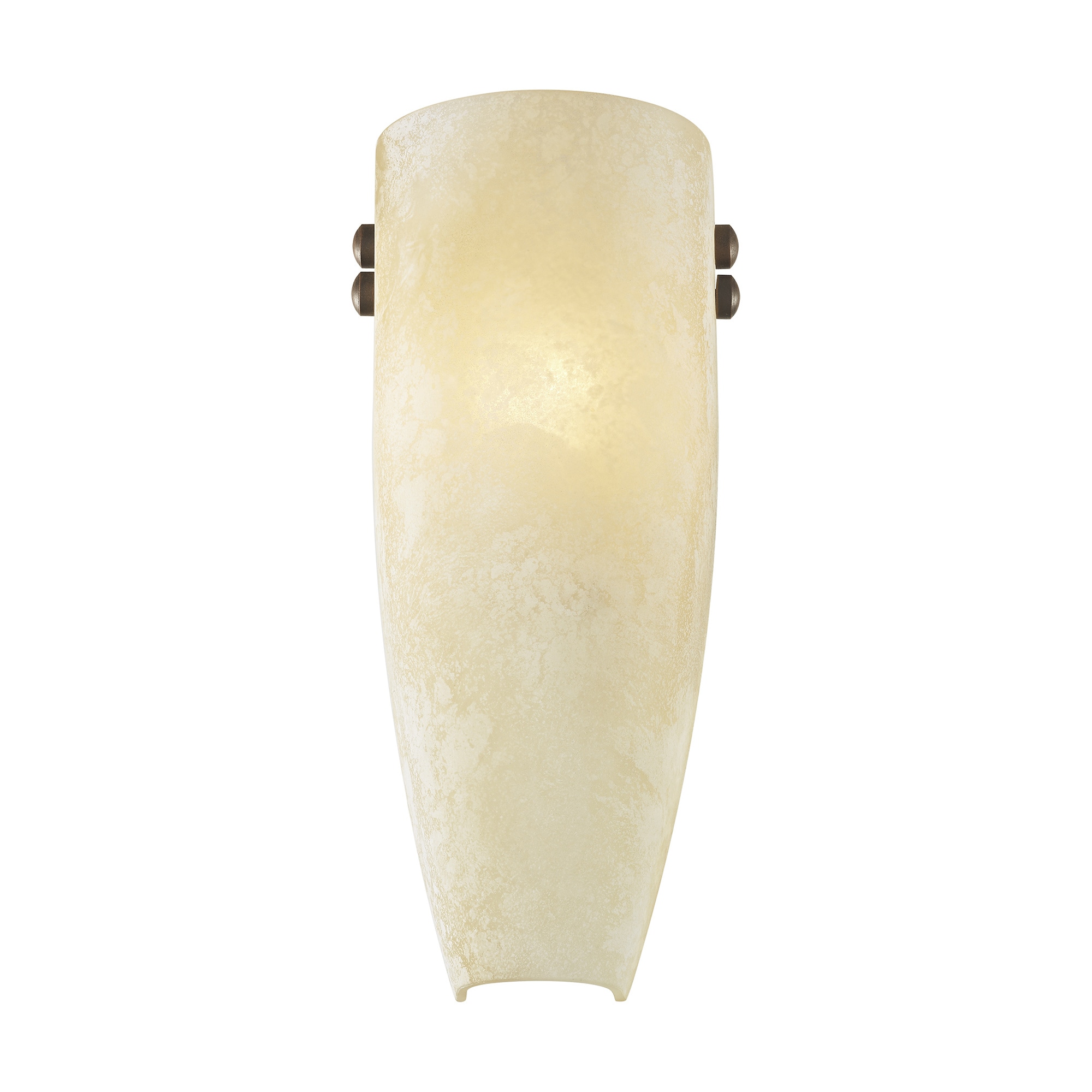 Imperial Bronze 12'' Wall Sconce with Scavo Glass