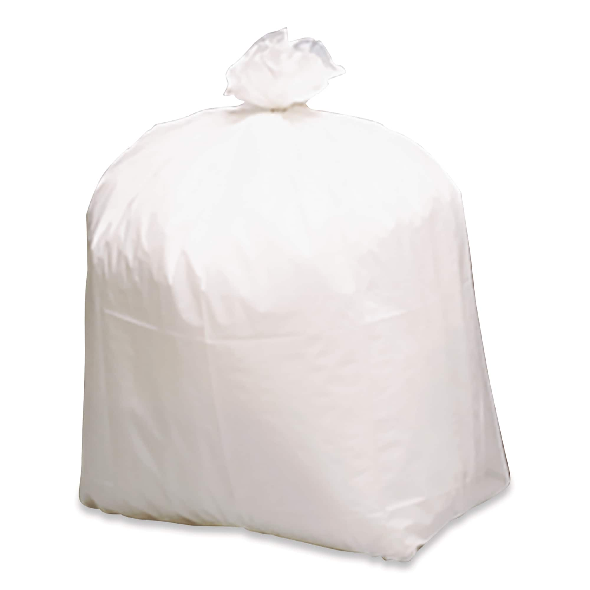 EARTHSENSE 13-Gallons White Plastic Can Twist Tie Trash Bag (150-Count ...