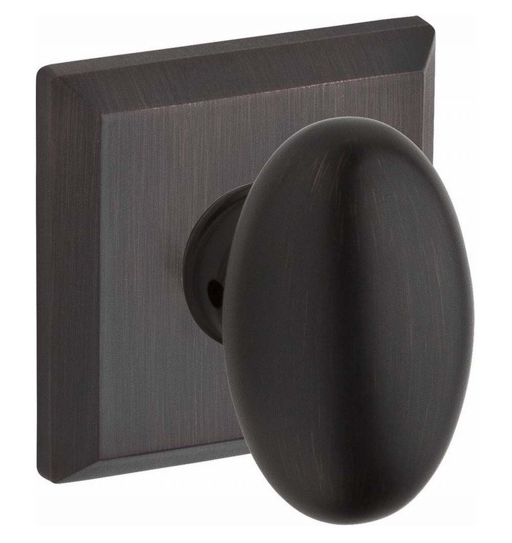 Baldwin PVELLTSR112 Venetian Bronze Interior Bed/Bath Privacy door knob Single pack